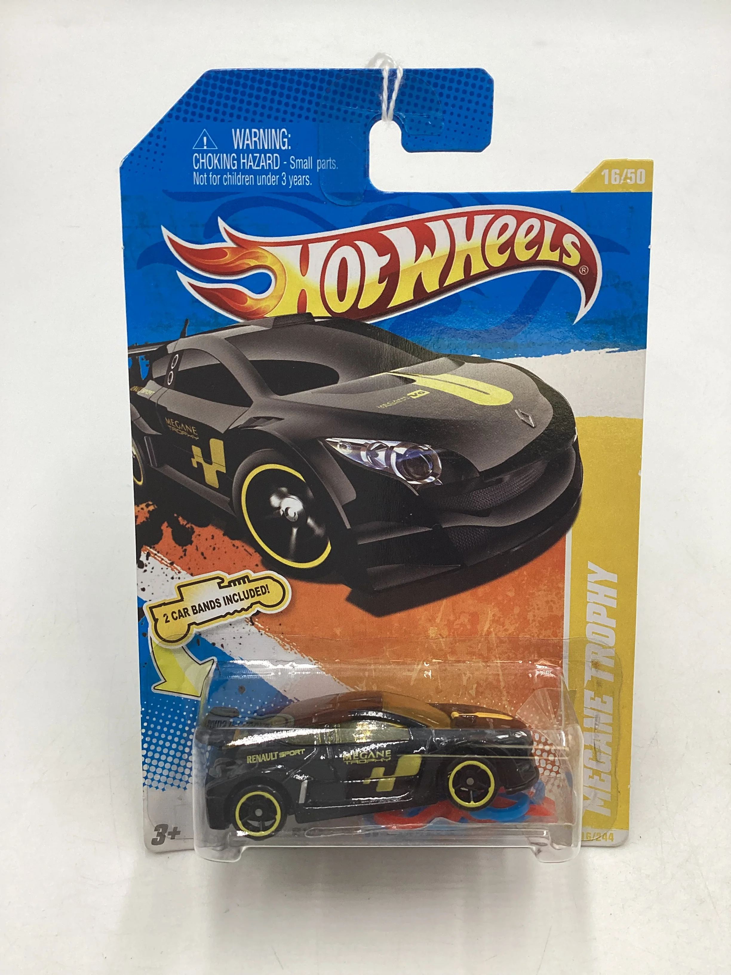 2011 Hot Wheels #16 Megane Trophy Black W/Car Bands Target Exclusive 235E - Image 2
