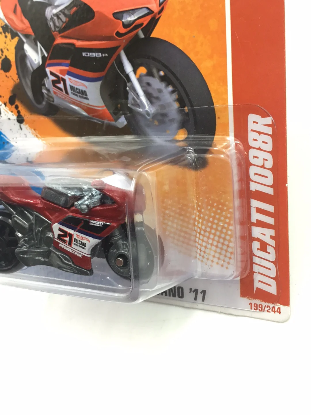 2011 Hot Wheels #199 Ducati 1098R NN9 - Image 4