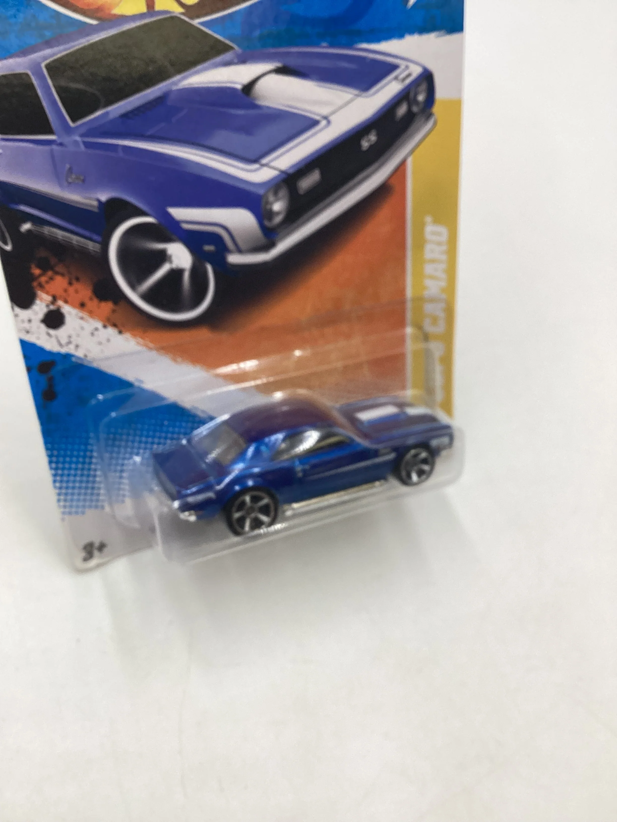 2011 Hot wheels #25 68 Copo Camaro Blue 18C - Image 5