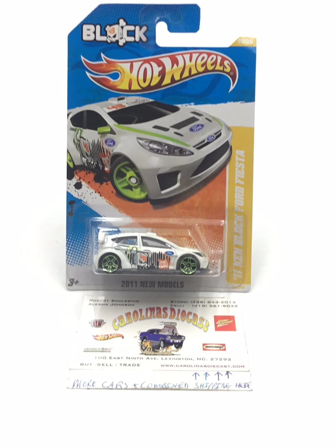 2011 Hot Wheels #40 Ken Block Ford Fiesta