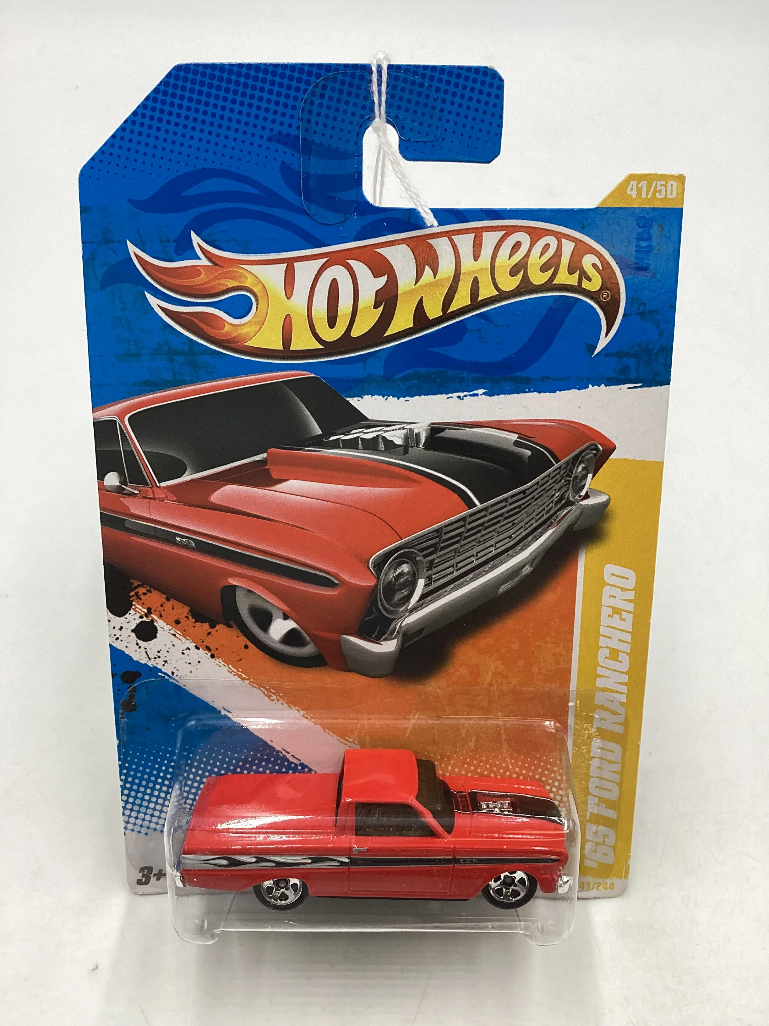 2011 Hot Wheels #41 65 Ford Ranchero Red 23H - Image 2