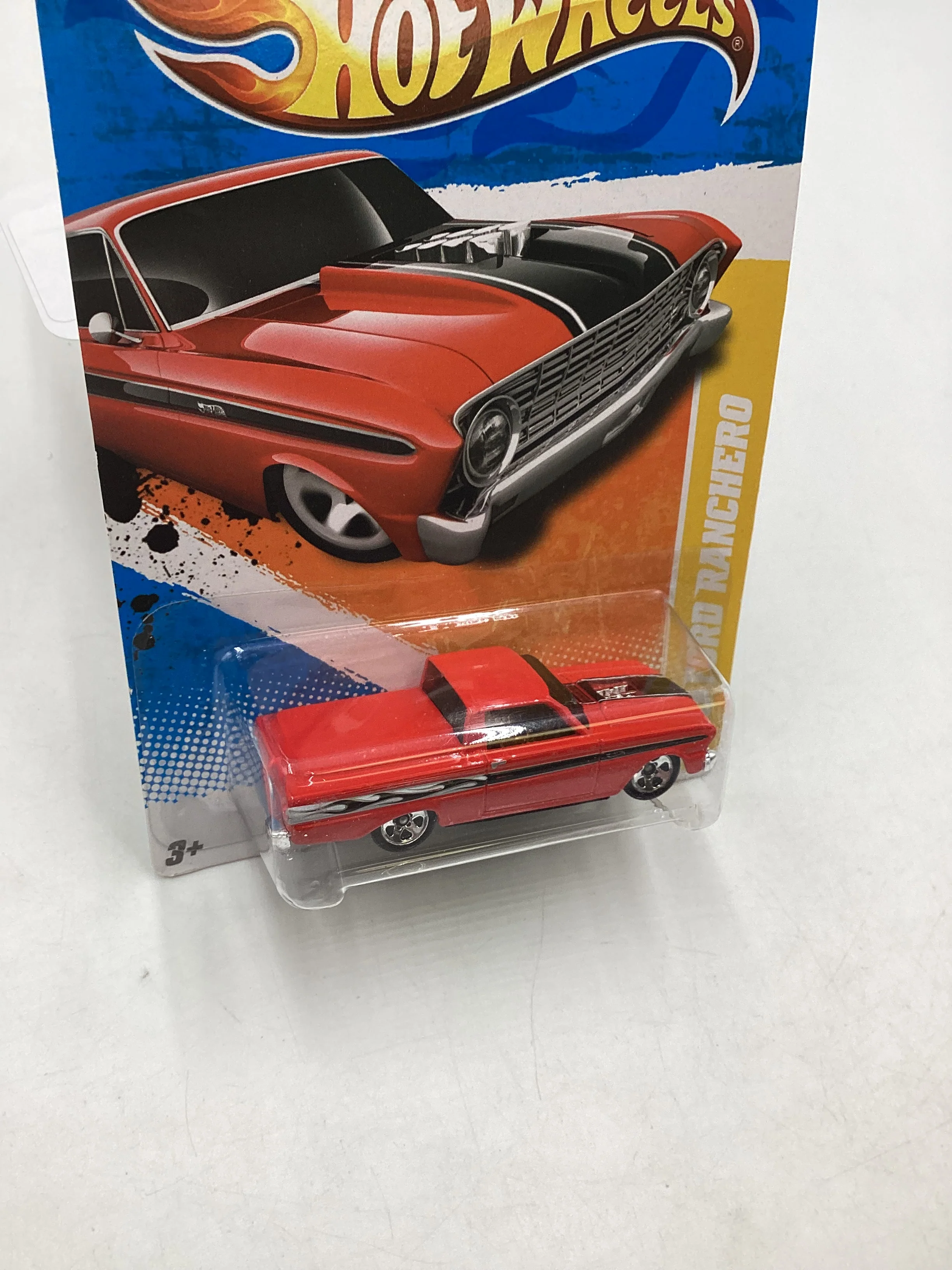 2011 Hot Wheels #41 65 Ford Ranchero Red 23H - Image 5