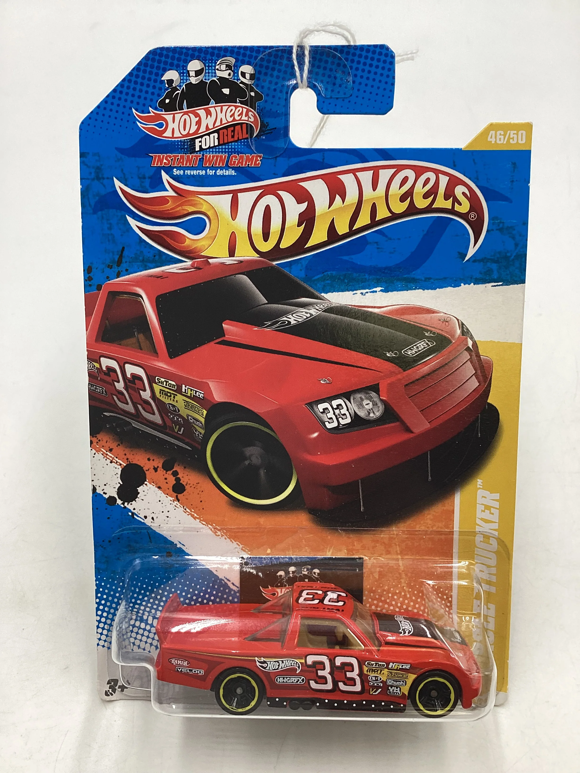 2011 Hot Wheels #46 Circle Tracker Red 50F - Image 2