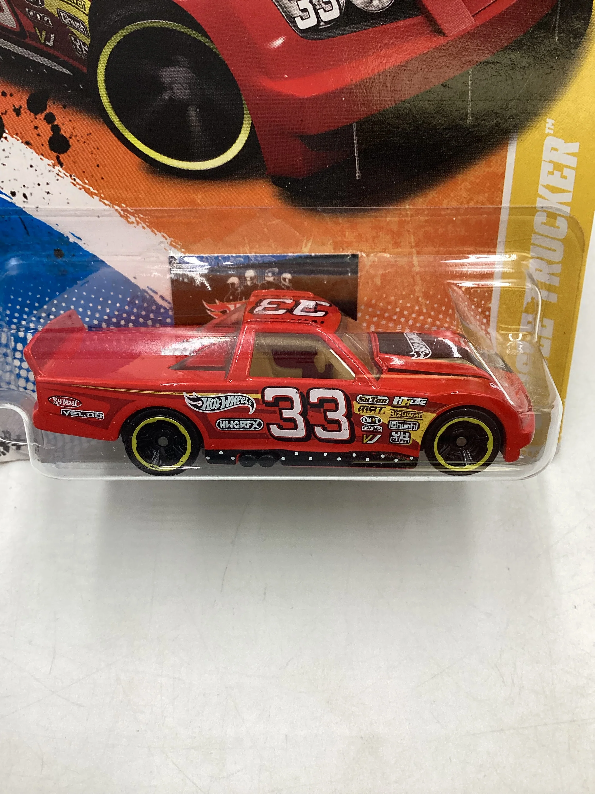 2011 Hot Wheels #46 Circle Tracker Red 50F - Image 3