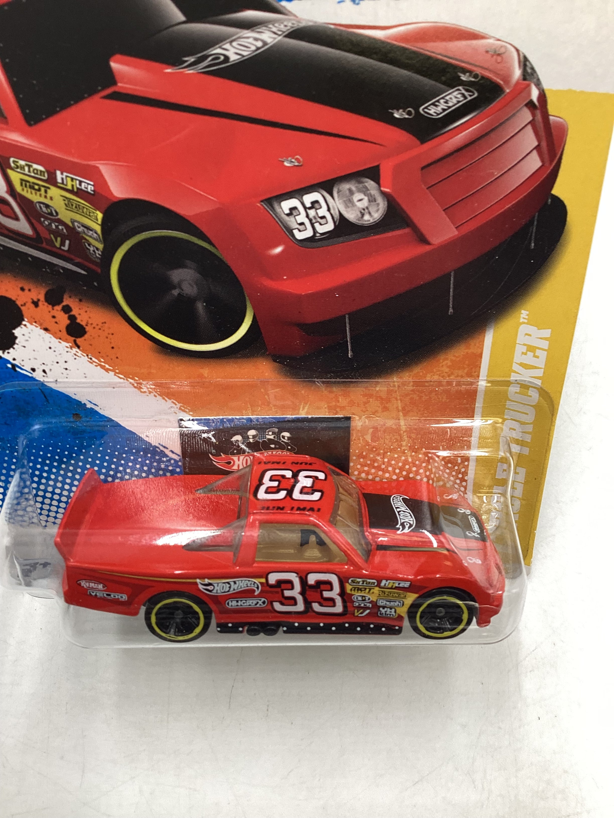 2011 Hot Wheels #46 Circle Tracker Red 50F - Image 6