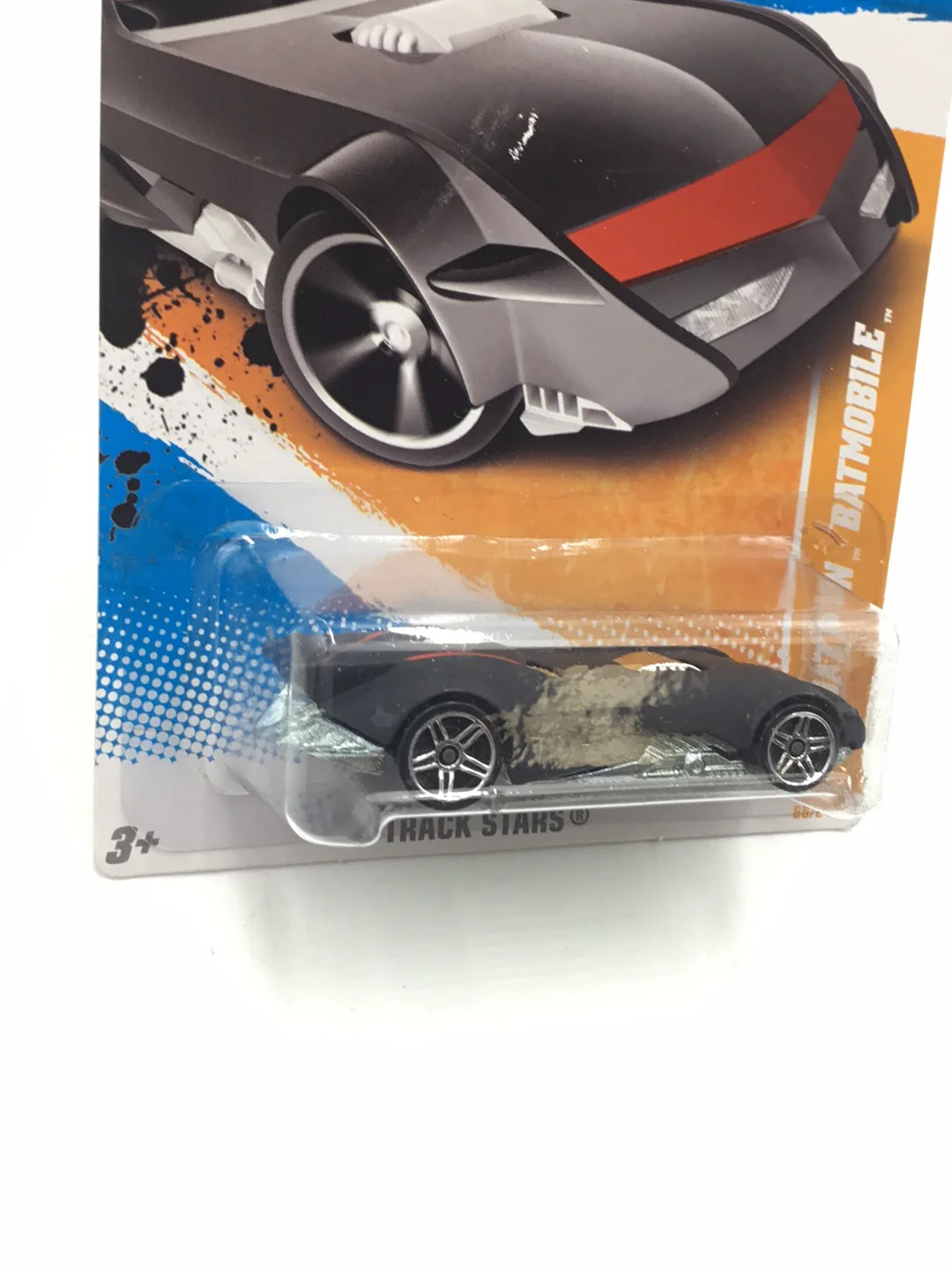 2011 Hot Wheels #66 The Batman Batmobile 118A - Image 3