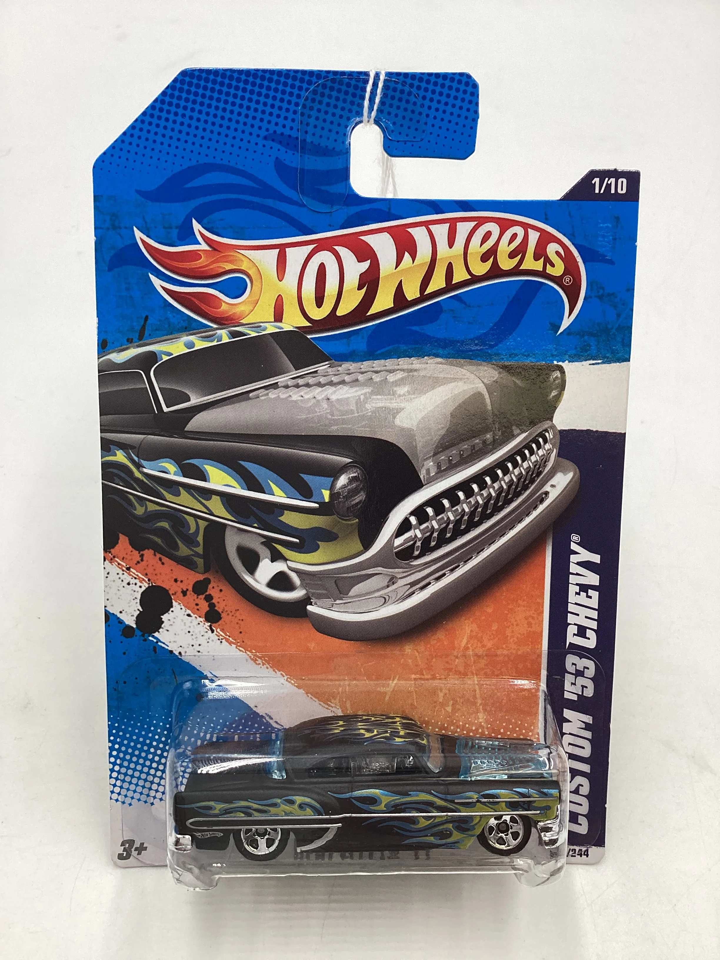 2011 Hot Wheels #91 Grey Custom 53 Chevy 11C - Image 2