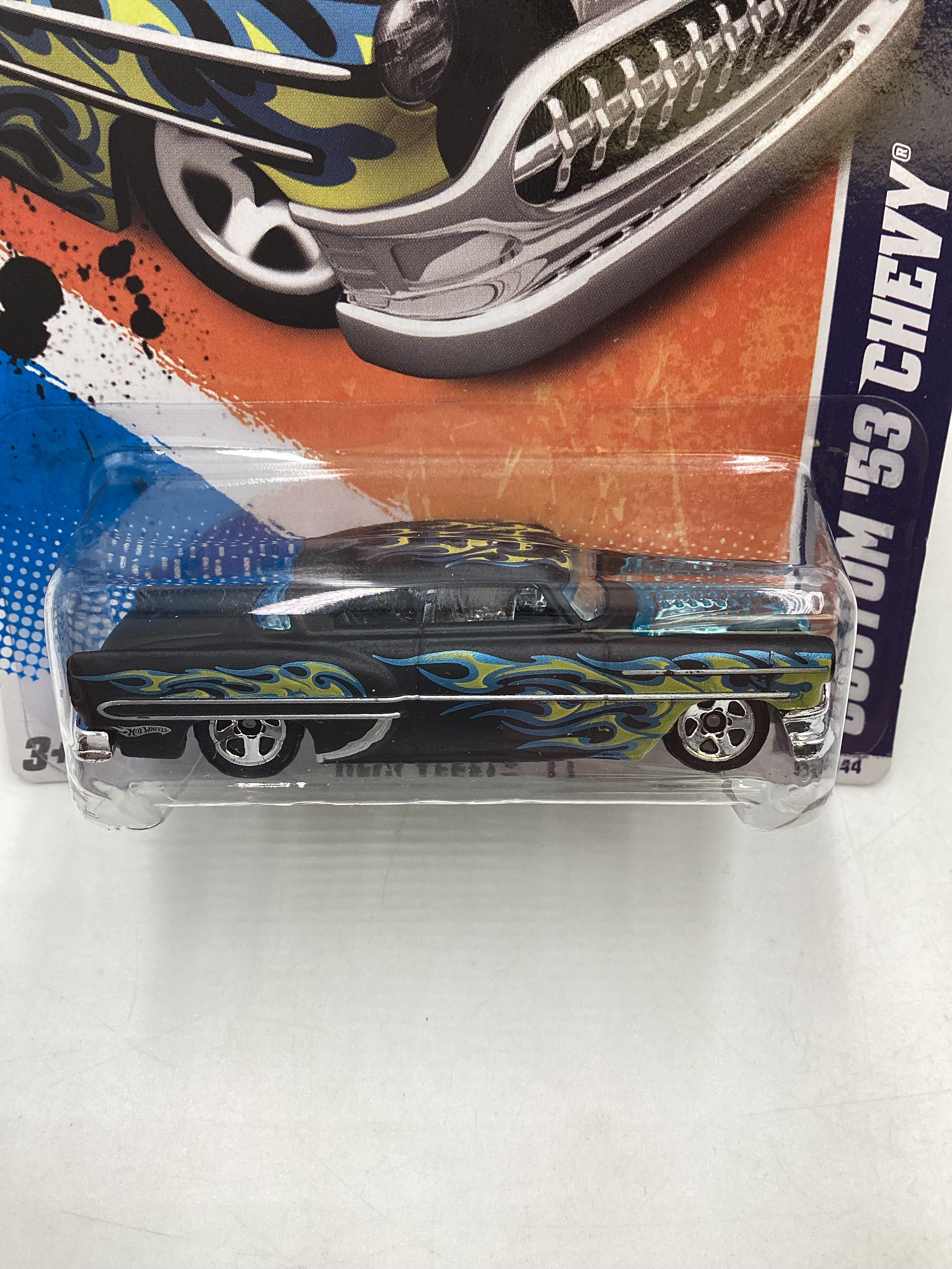 2011 Hot Wheels #91 Grey Custom 53 Chevy 11C - Image 3