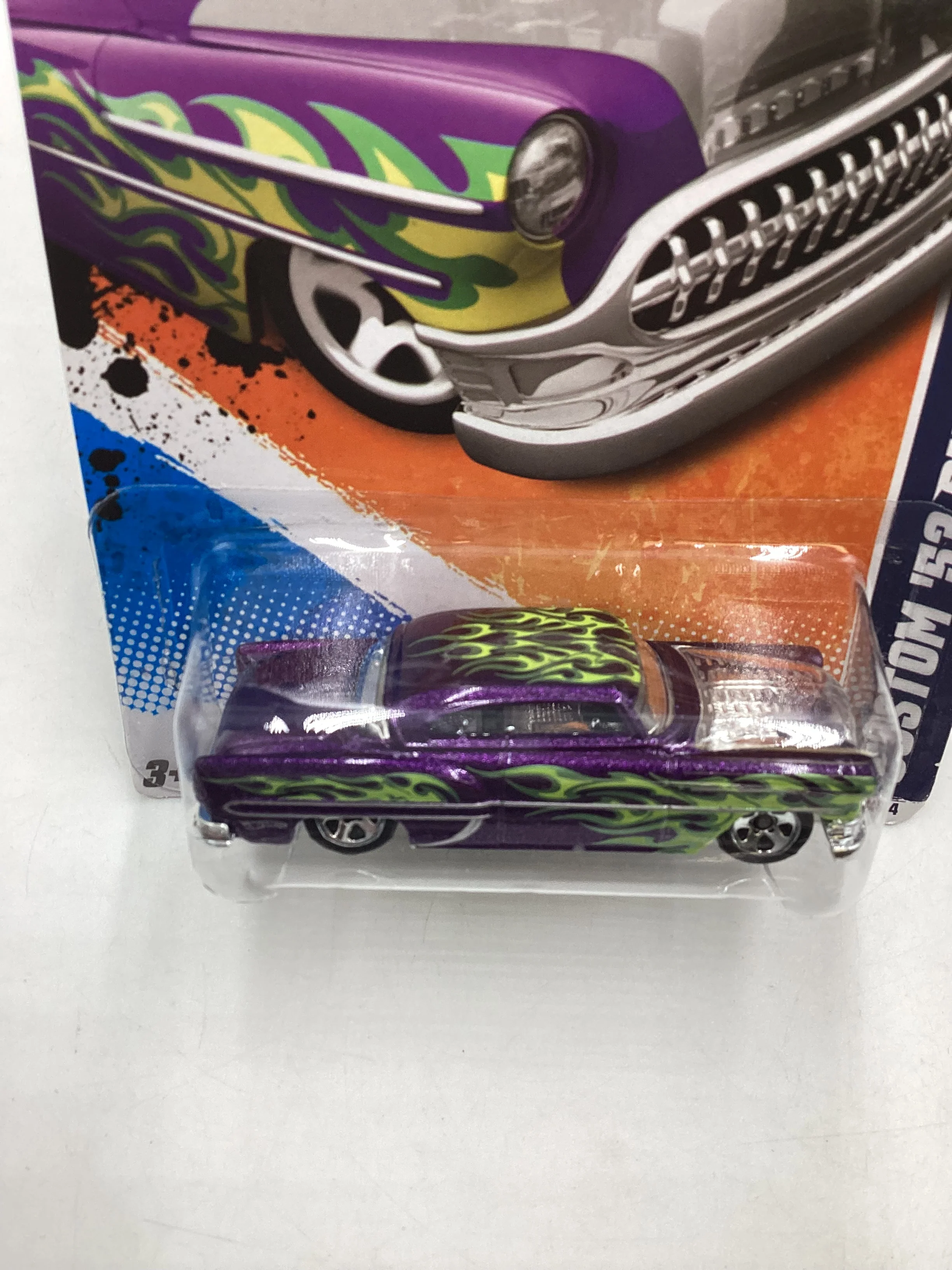 2011 Hot Wheels #91 Purple Custom 53 Chevy 11C - Image 6