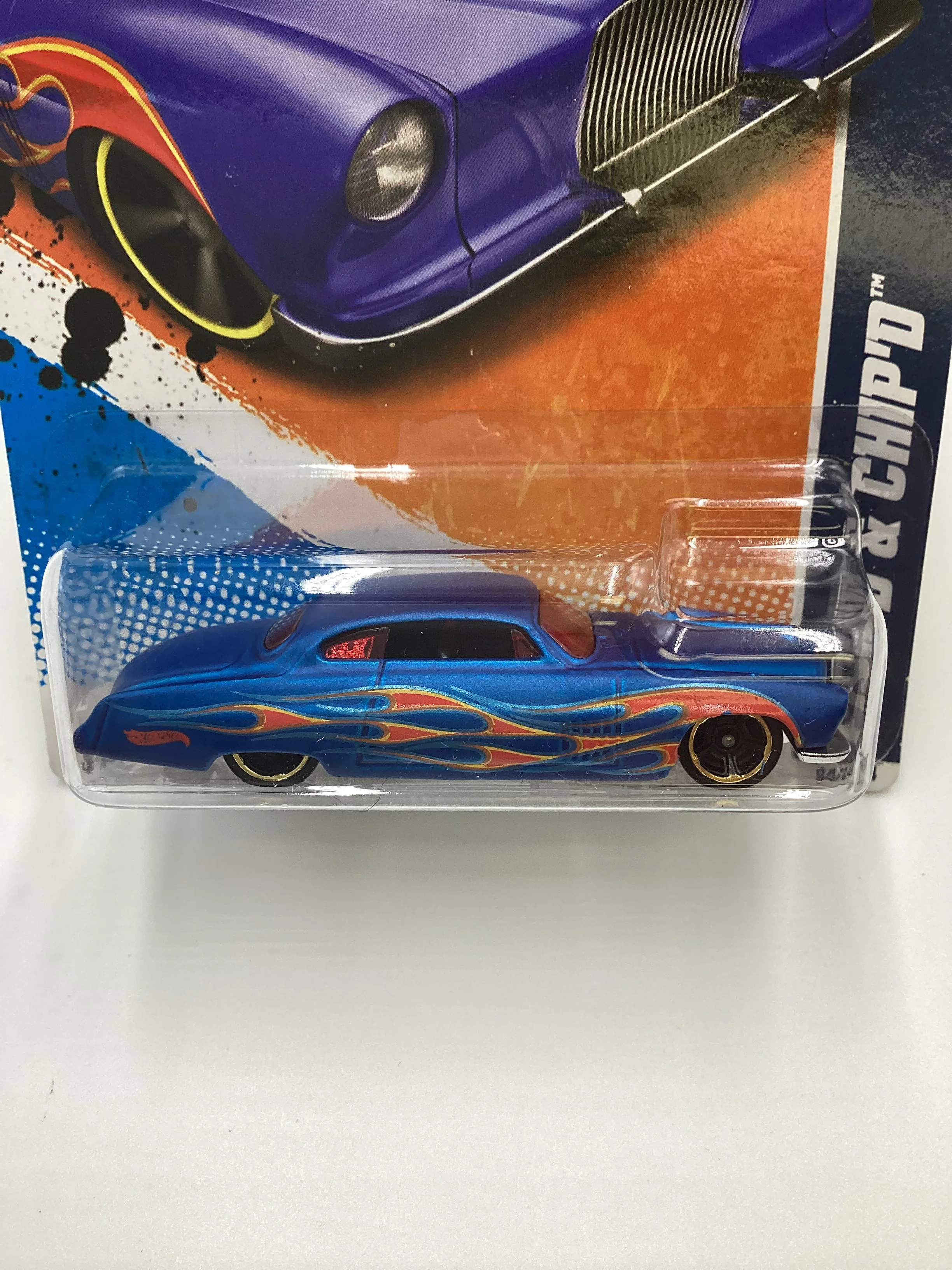 2011 Hot Wheels #94 Fish’d & Chip’d Blue 113A - Image 3