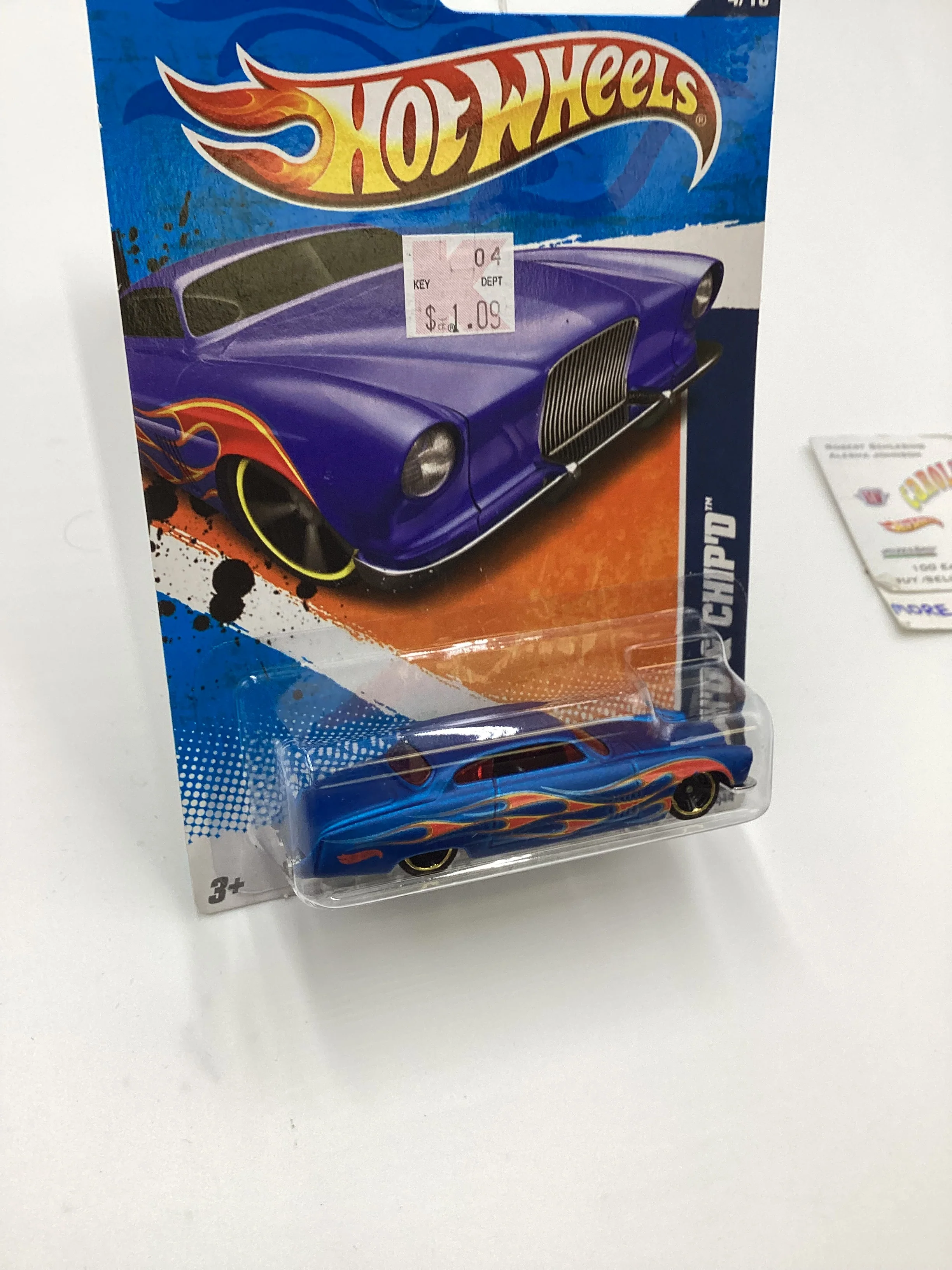 2011 Hot Wheels #94 Fish’d & Chip’d Blue 113A - Image 5