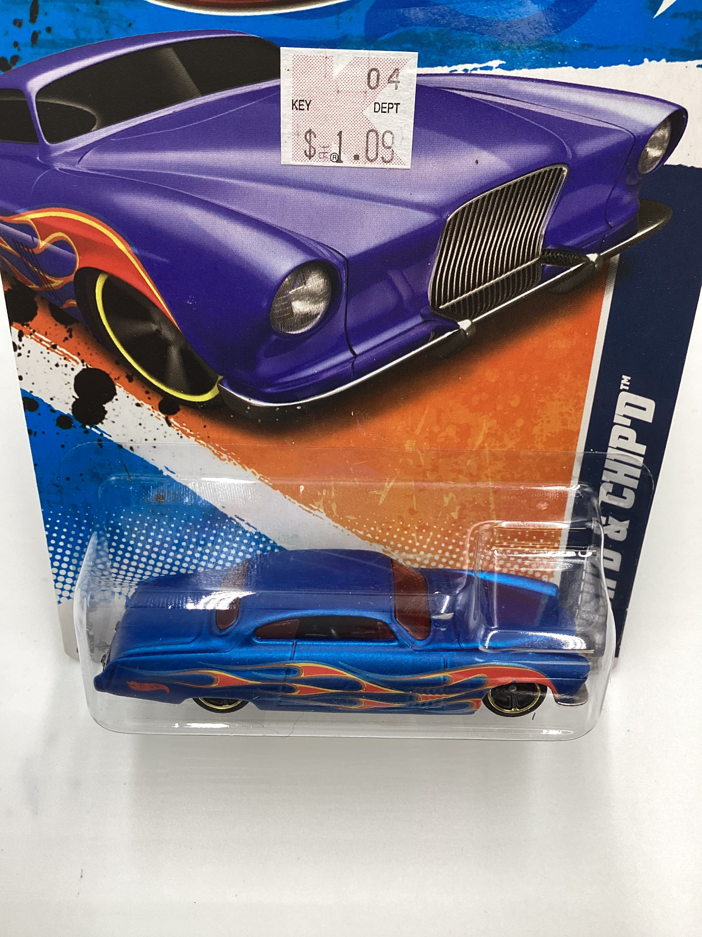 2011 Hot Wheels #94 Fish’d & Chip’d Blue 113A - Image 6
