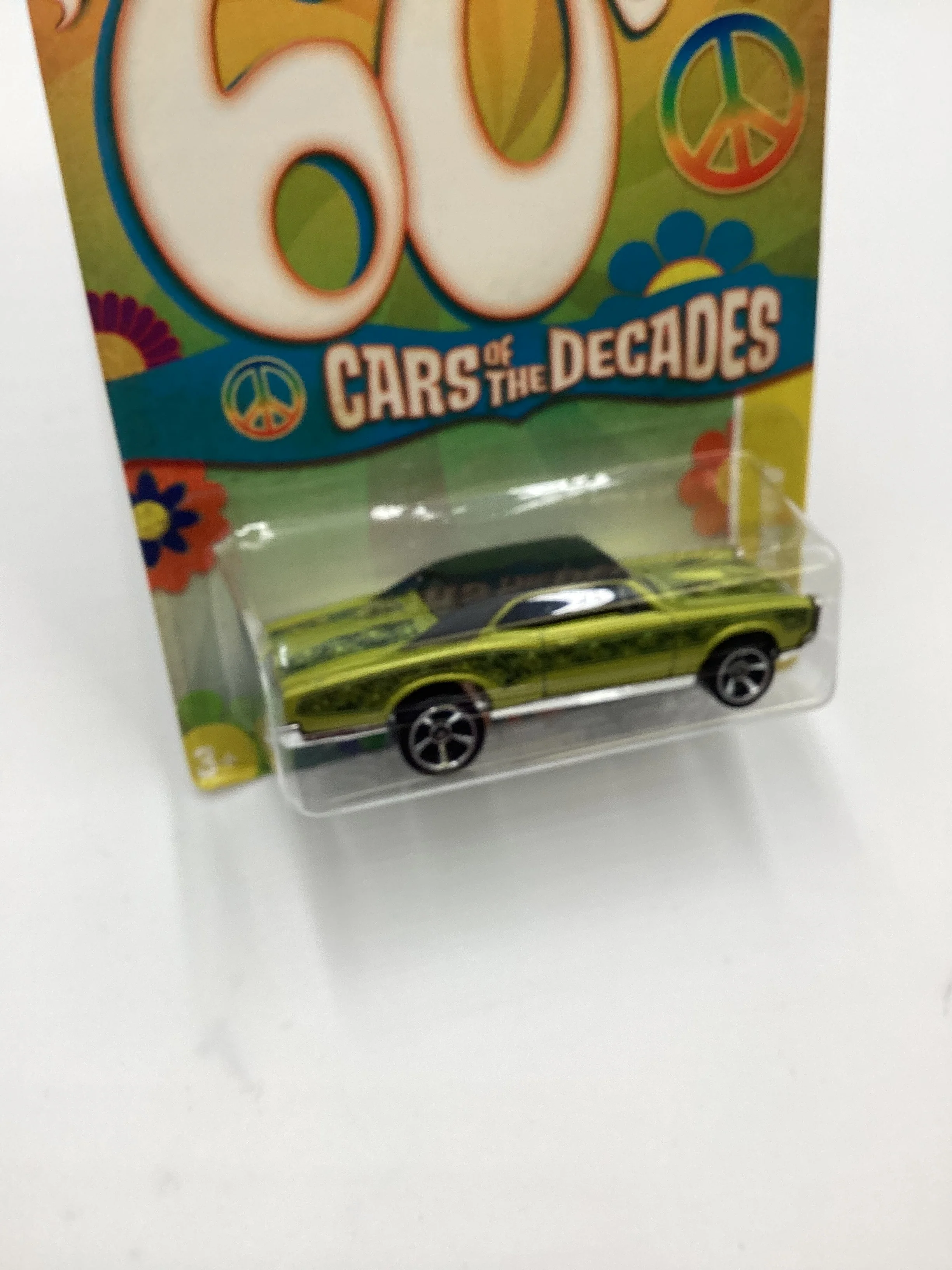 2011 Hot wheels The 60’s Cars of the Decade #13 67 Pontiac GTO Green 157F - Image 6