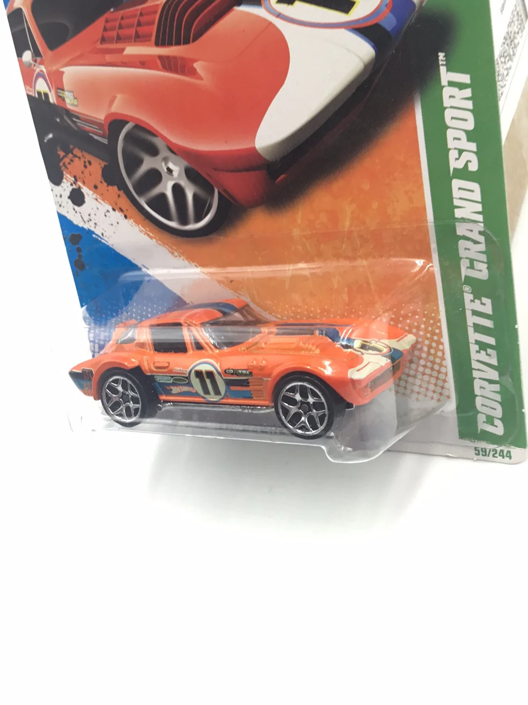2011 hot wheels treasure hunt #59 Corvette Grand Sport AA3 - Image 4