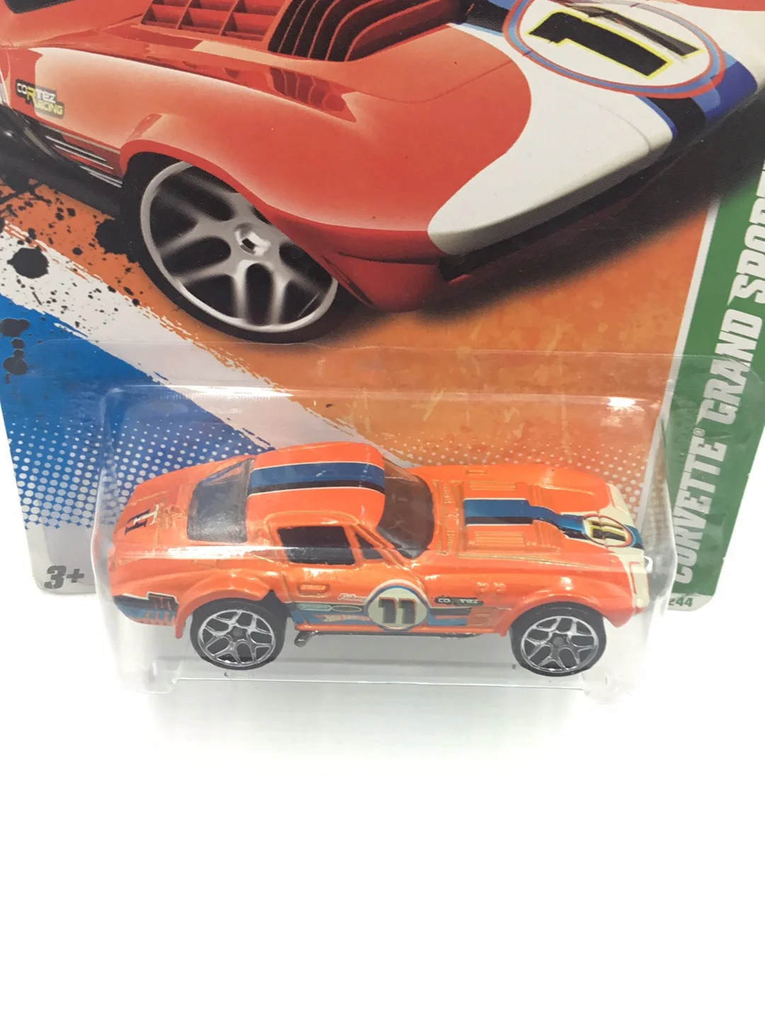 2011 hot wheels treasure hunt #59 Corvette Grand Sport AA3 - Image 5