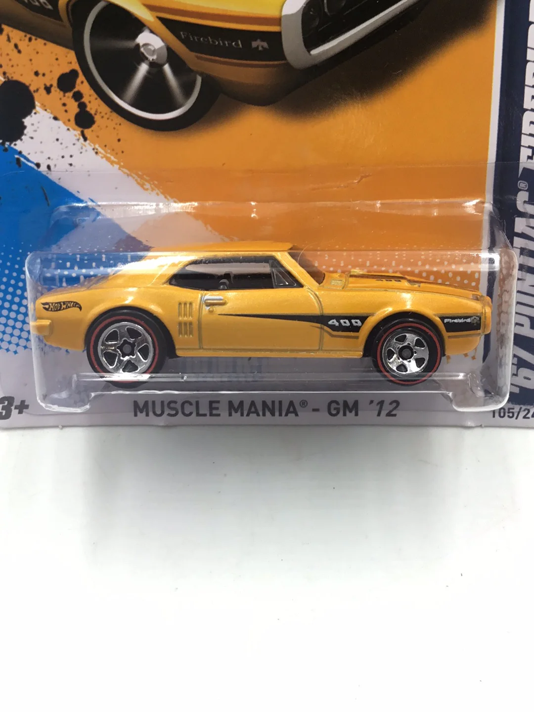 2012 hot wheels #105 67 Pontiac Firebird 400 Walmart exclusive GG4 - Image 2