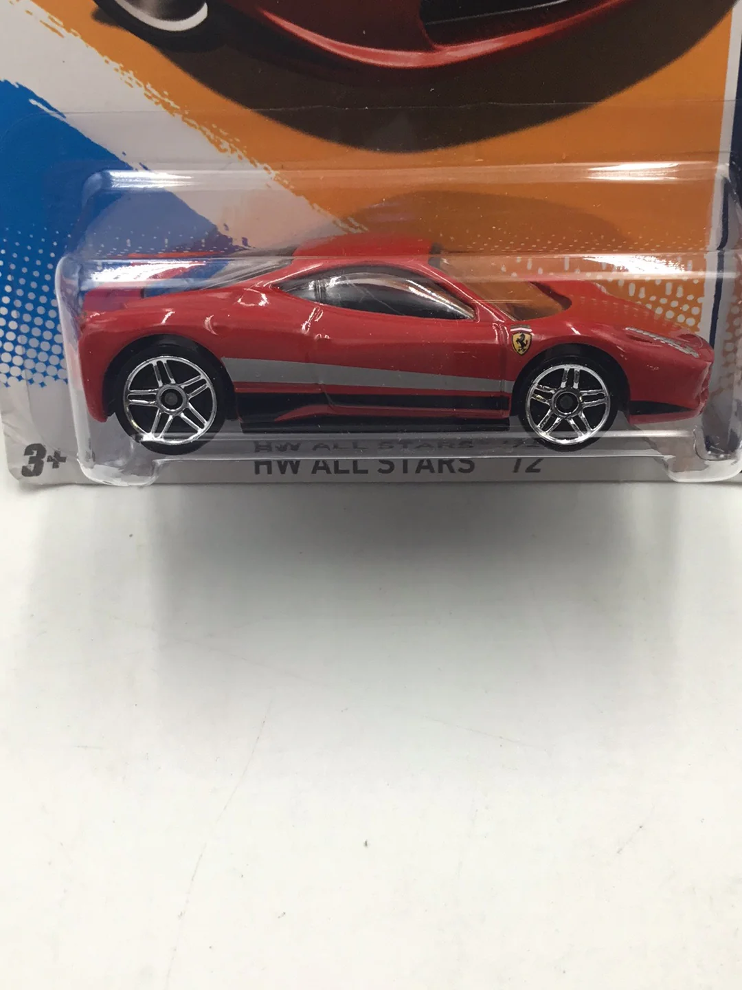 2012 Hot wheels #130 Ferrari 458 Italia SS4 - Image 2