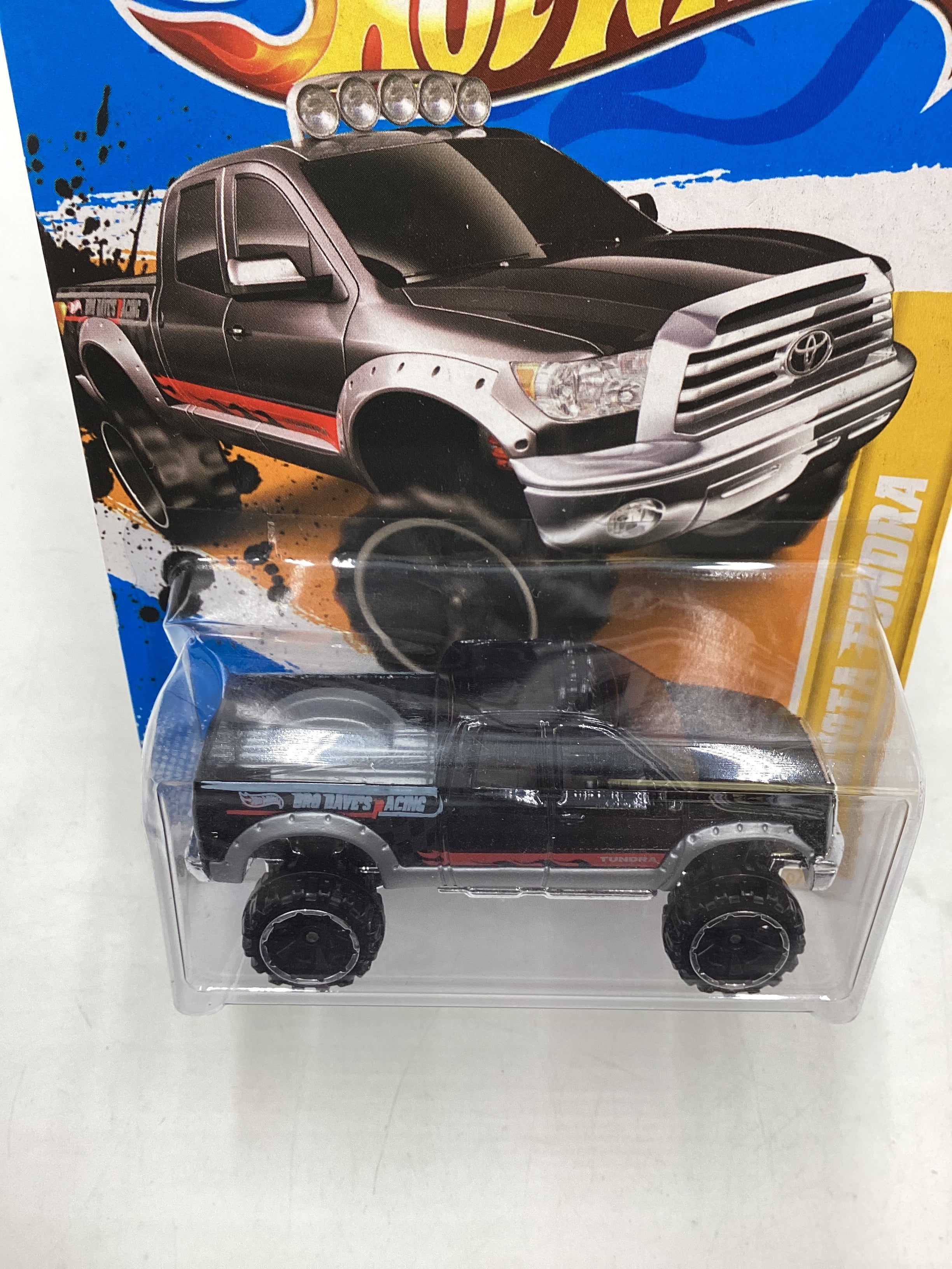 2012 Hot Wheels #40 Black 10 Toyota Tundra 92C - Image 6
