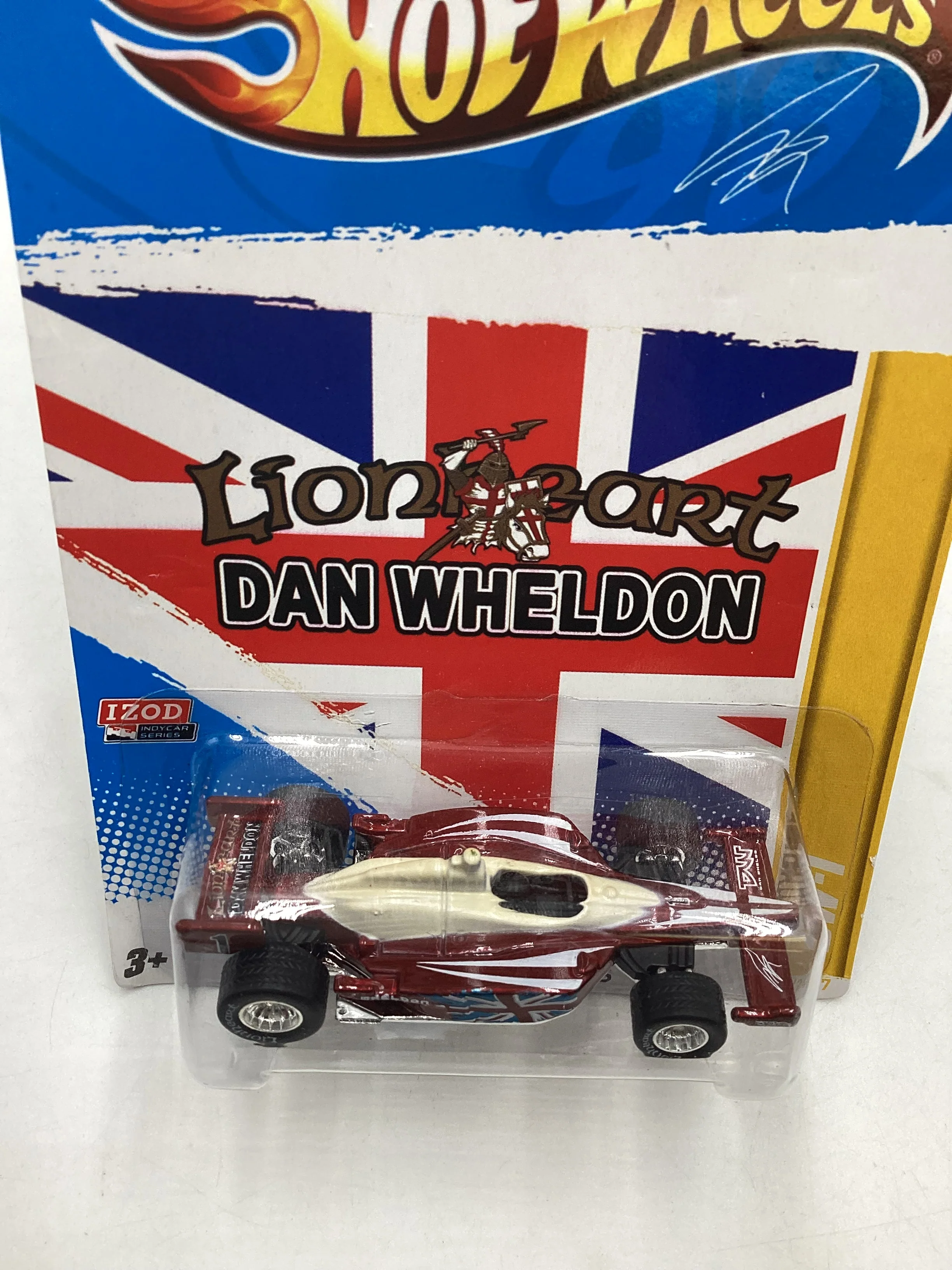 2012 Hot Wheels #42 Lionheart Dan Wheldon 54C - Image 6