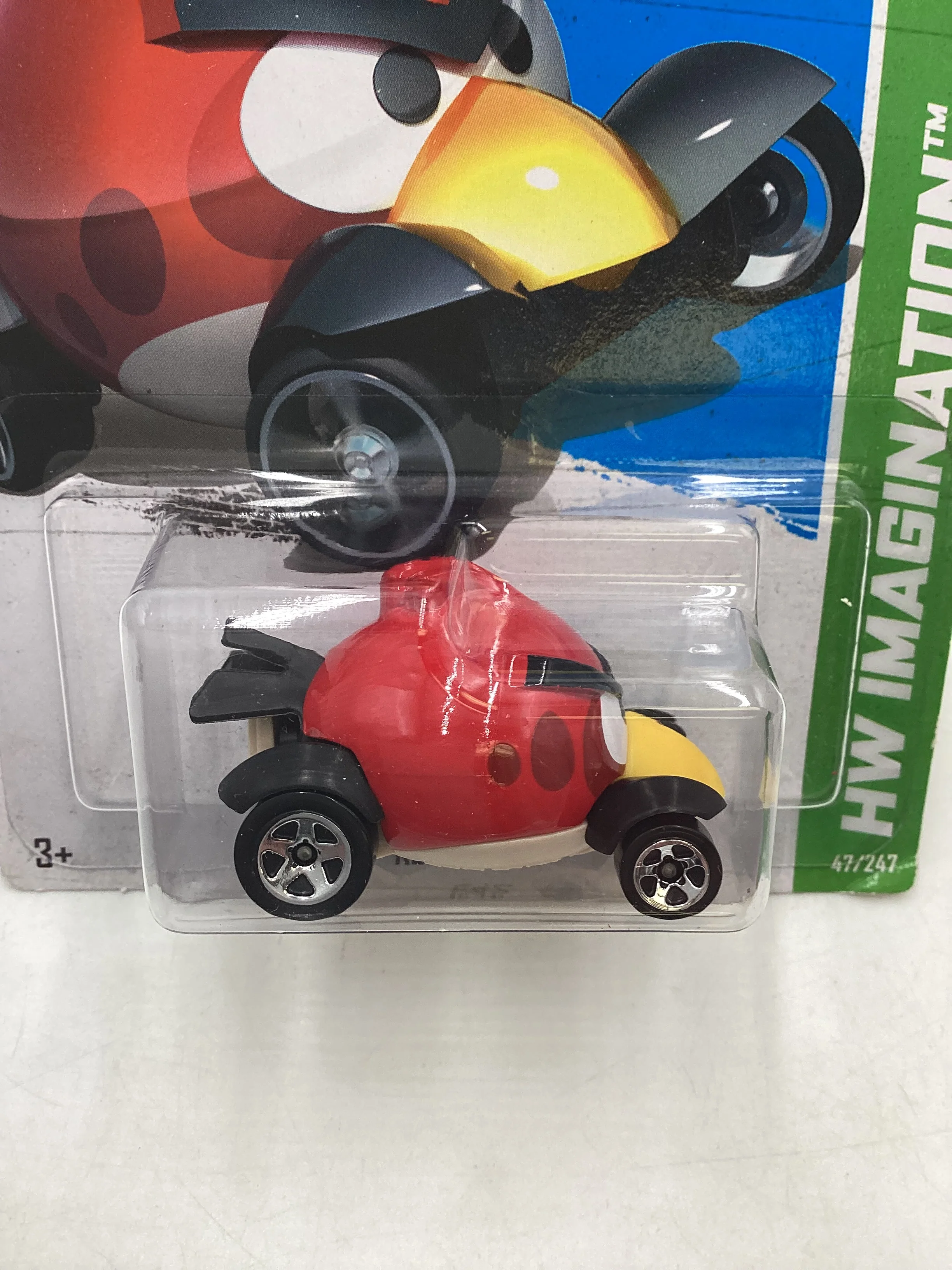2012 Hot Wheels #47 Red Bird angry birds 121G - Image 3