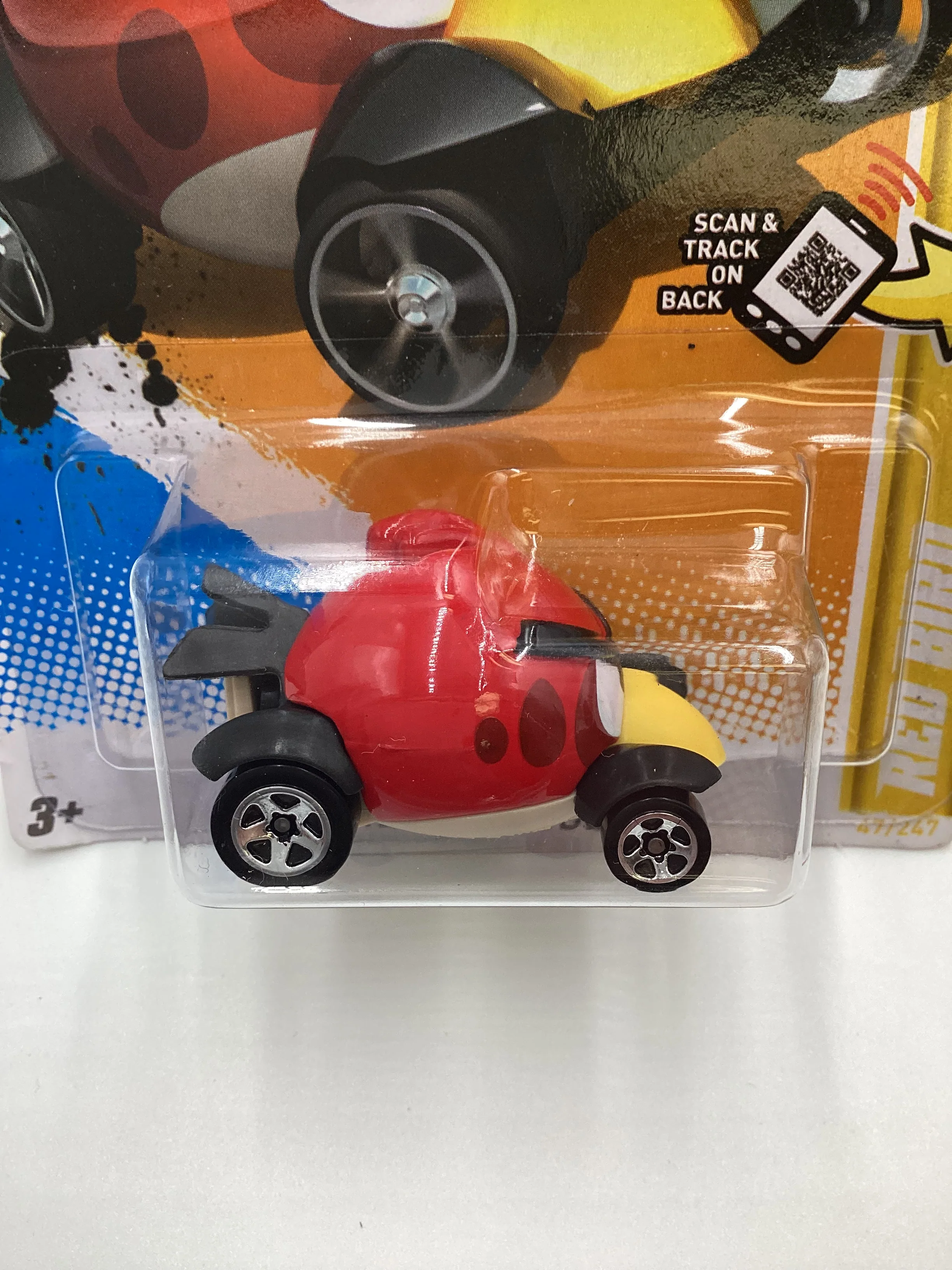 2012 Hot Wheels #47 Red Bird new model angry birds 122G - Image 2
