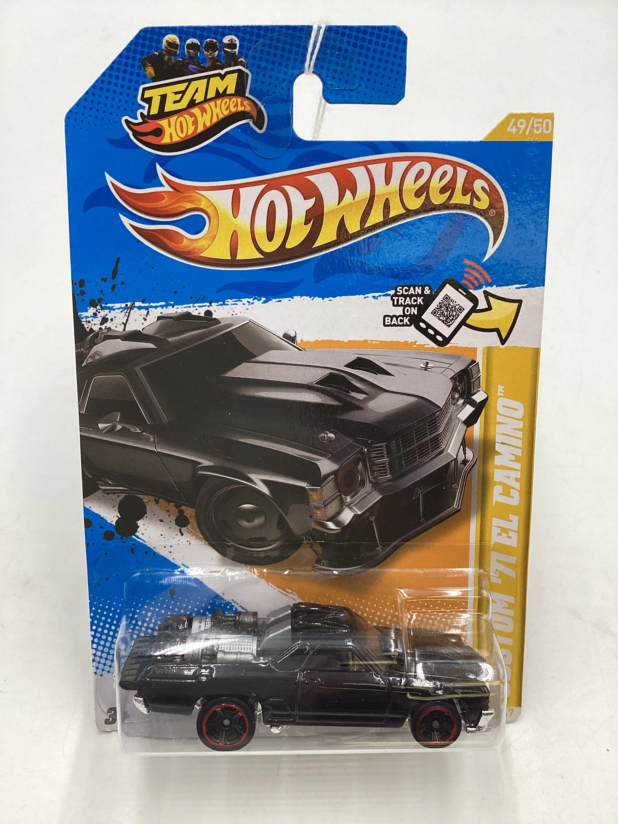 2012 Hot Wheels #49 Custom 71 El Camino 13C - Image 2