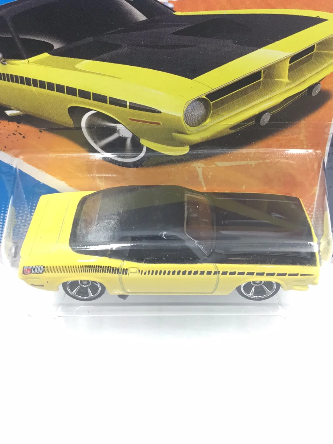 2012 hot wheels #88 70 Plymouth AAR Cuda Short Card R3 - Image 5