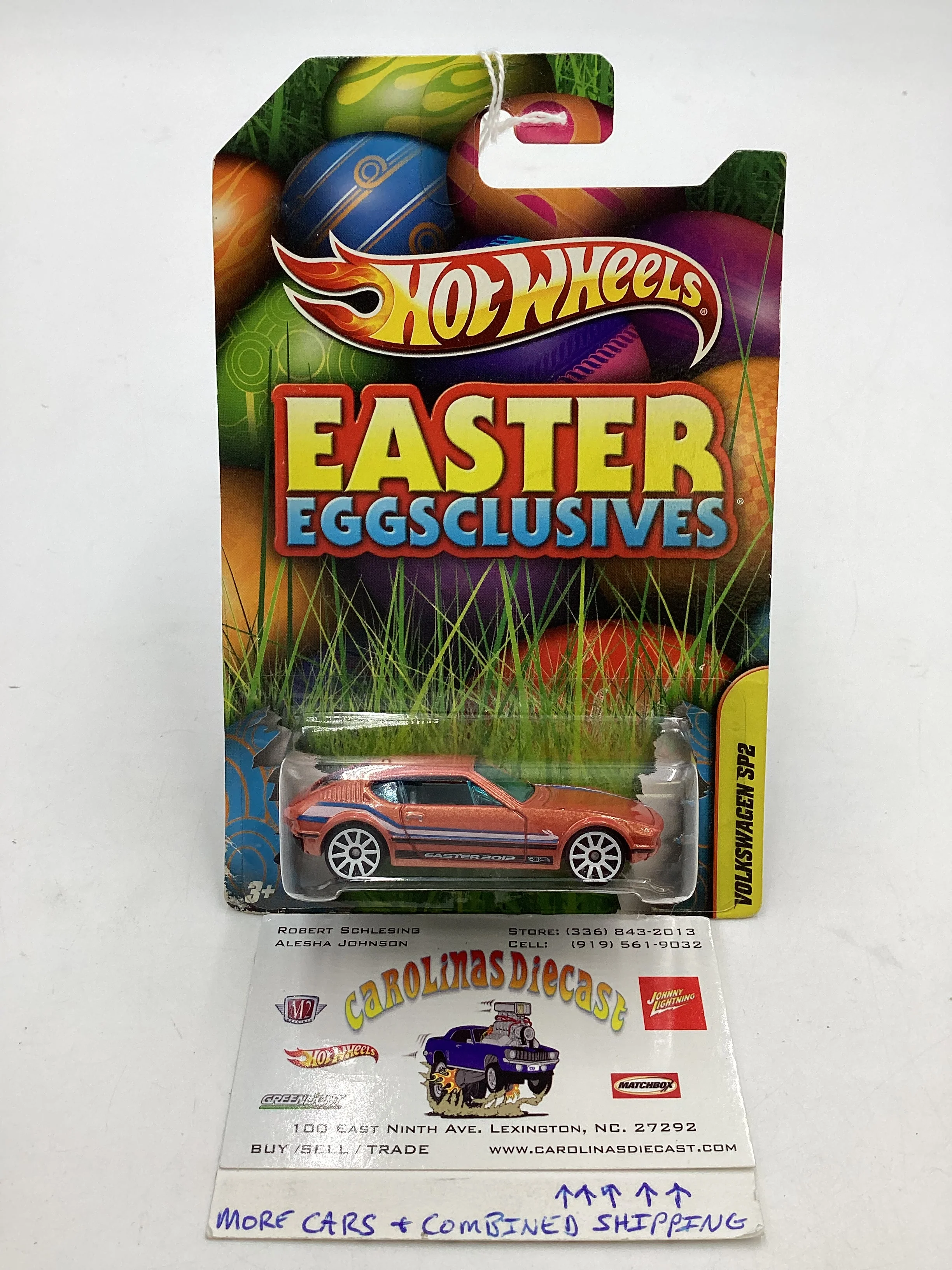 2012 Hot Wheels Easter Eggclusive Volkswagen SP2