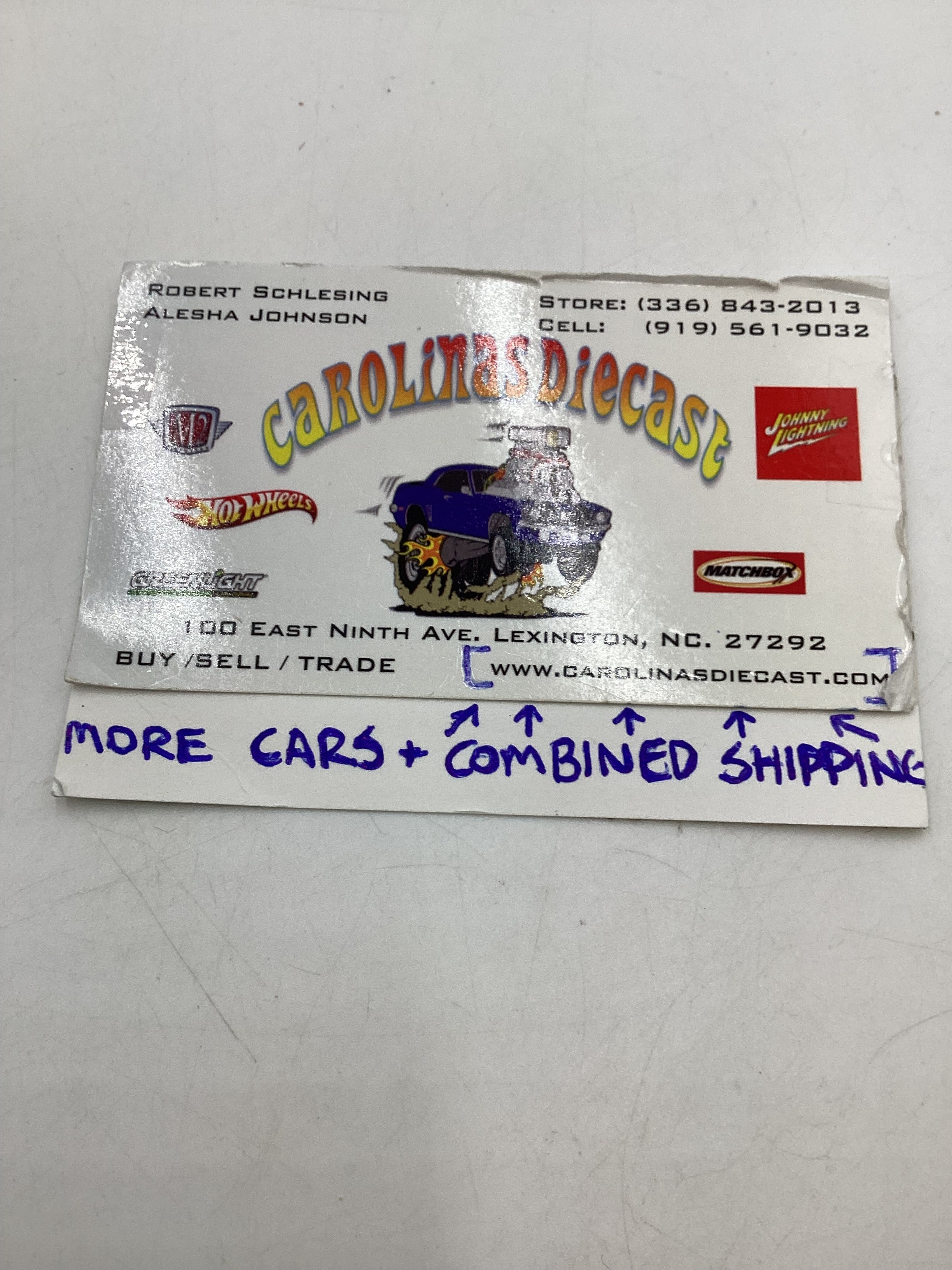 2012 Hot Wheels Flying Customs Hare Splitter Blue Cracked Blister 156A - Image 9