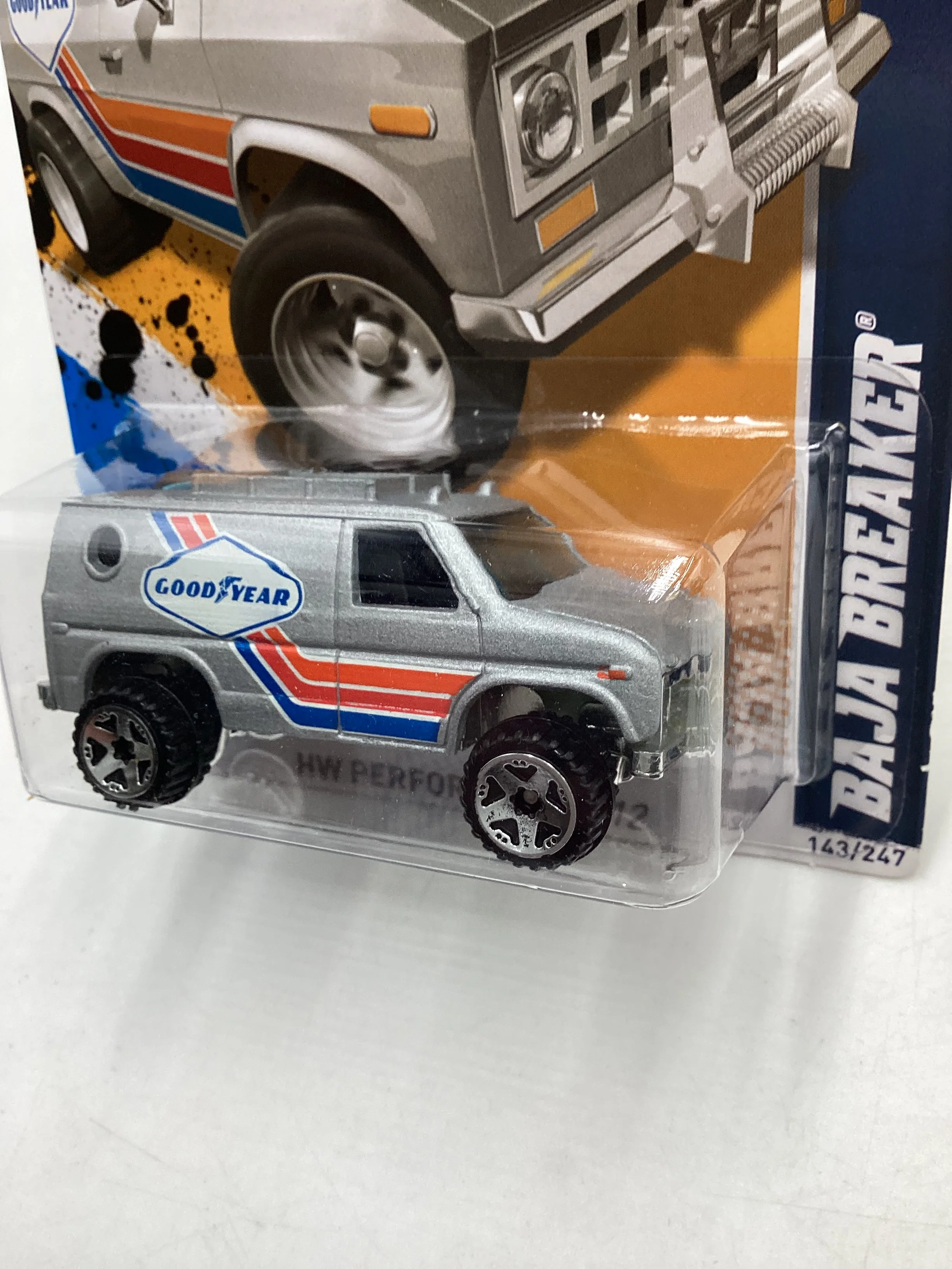 2012 Hot Wheels HW Performance #143 Baja Breaker Silver 23i - Image 4