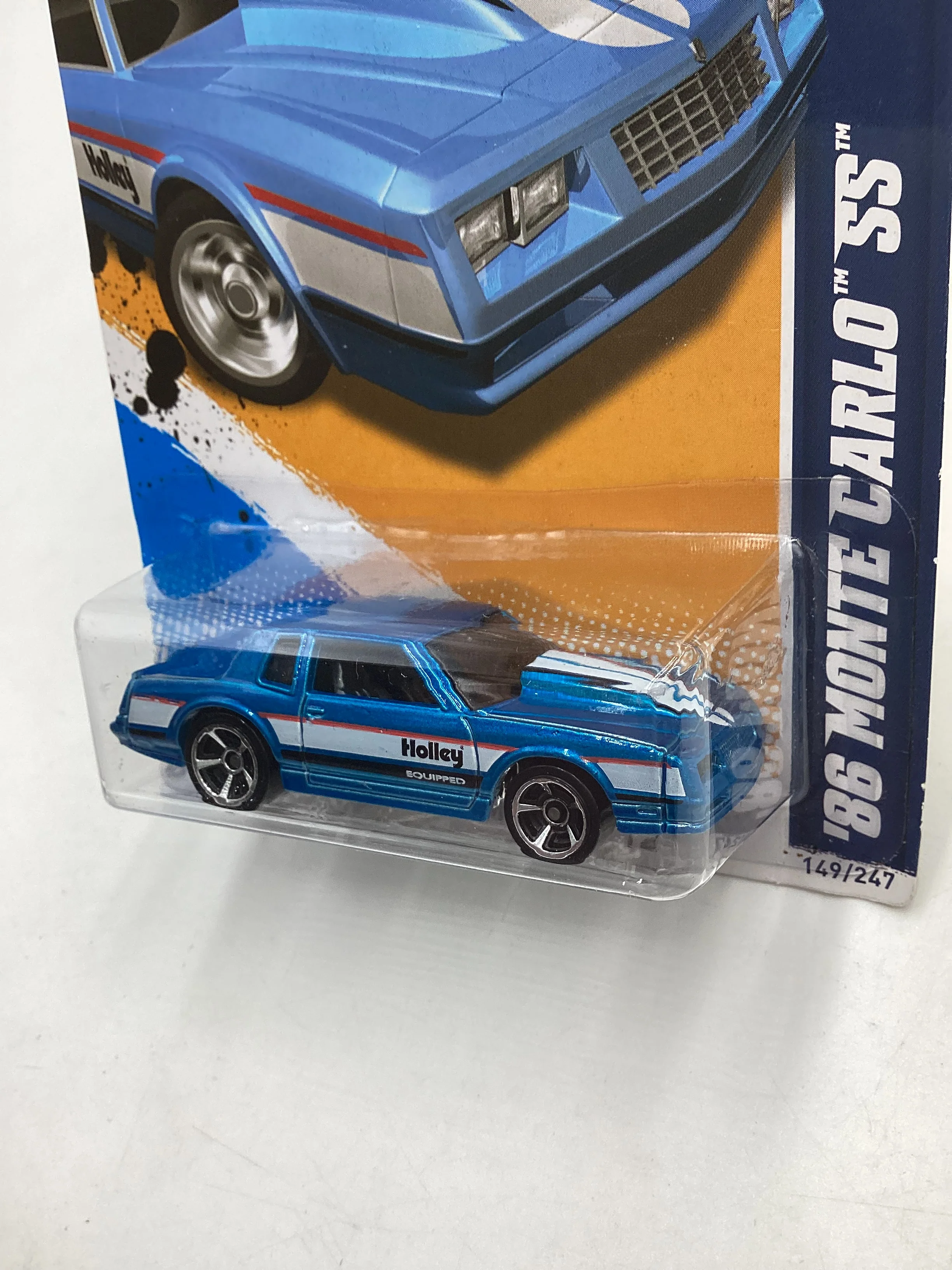 2012 Hot Wheels HW Performance #149 86 Monte Carlo SS Blue - Image 4