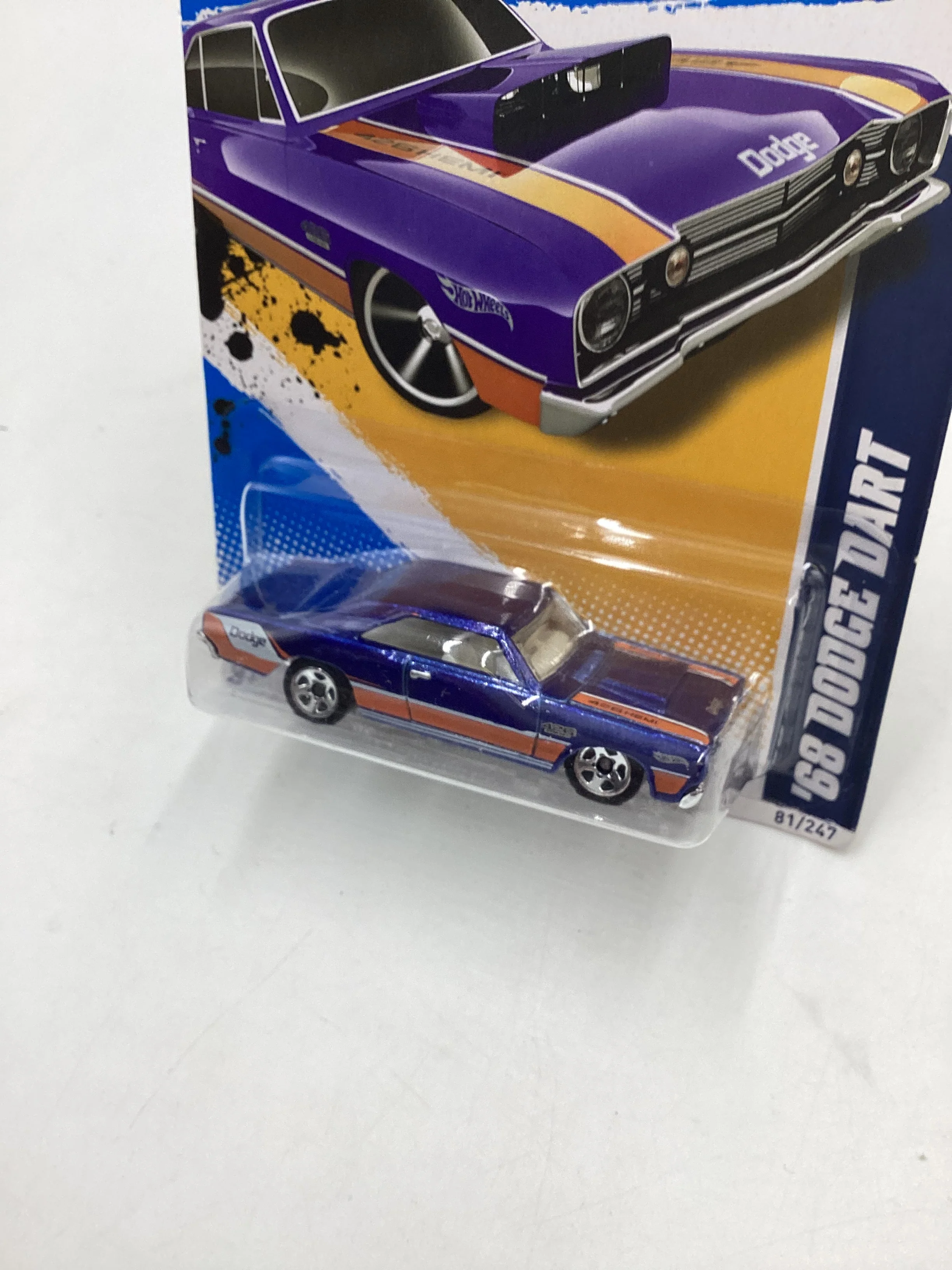 2012 Hot Wheels Muscle Mania #81 68 Dodge Dart 42D - Image 5