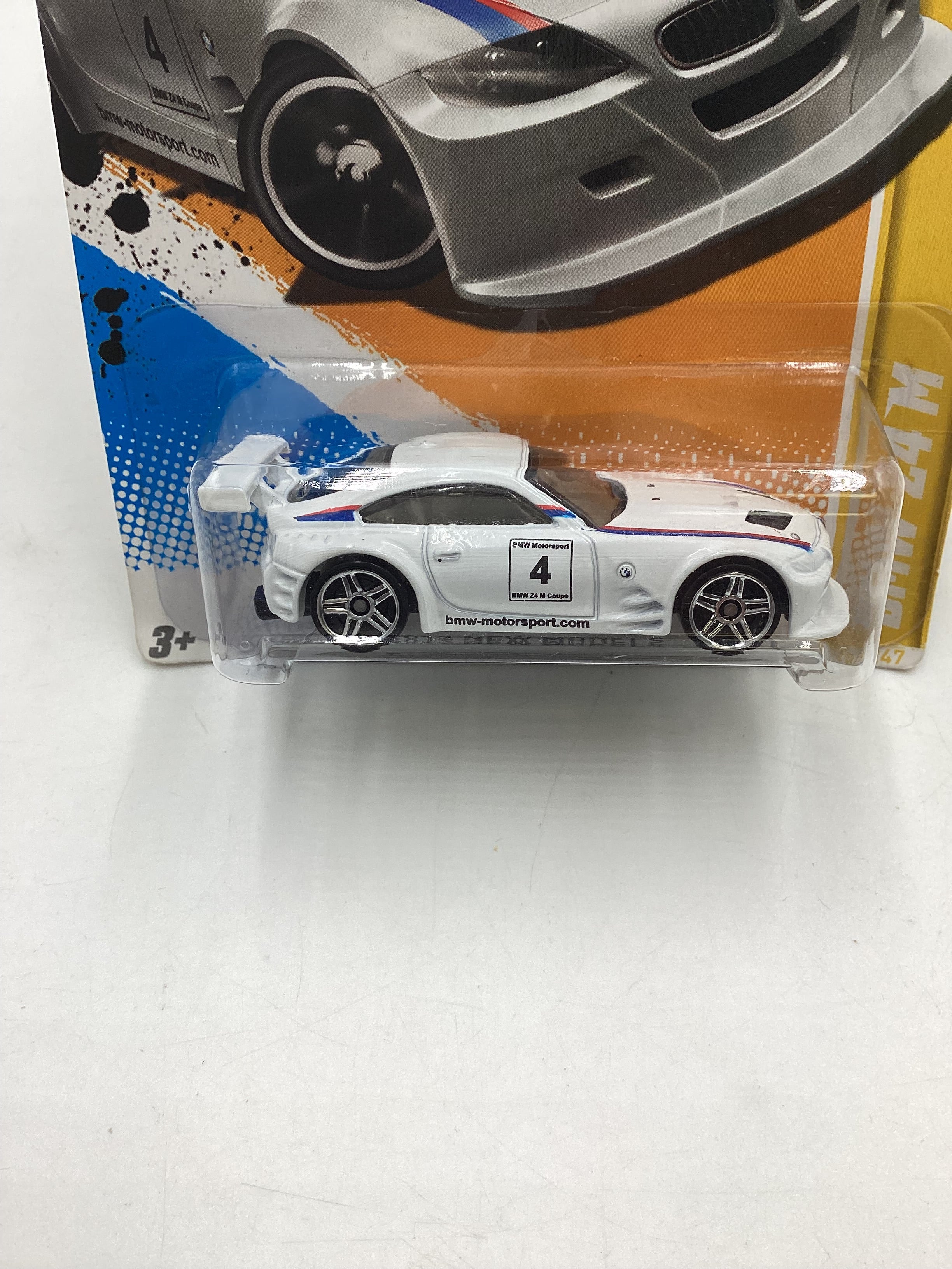 2012 Hot Wheels New Models #18 BMW Z4 M White 109G - Image 3