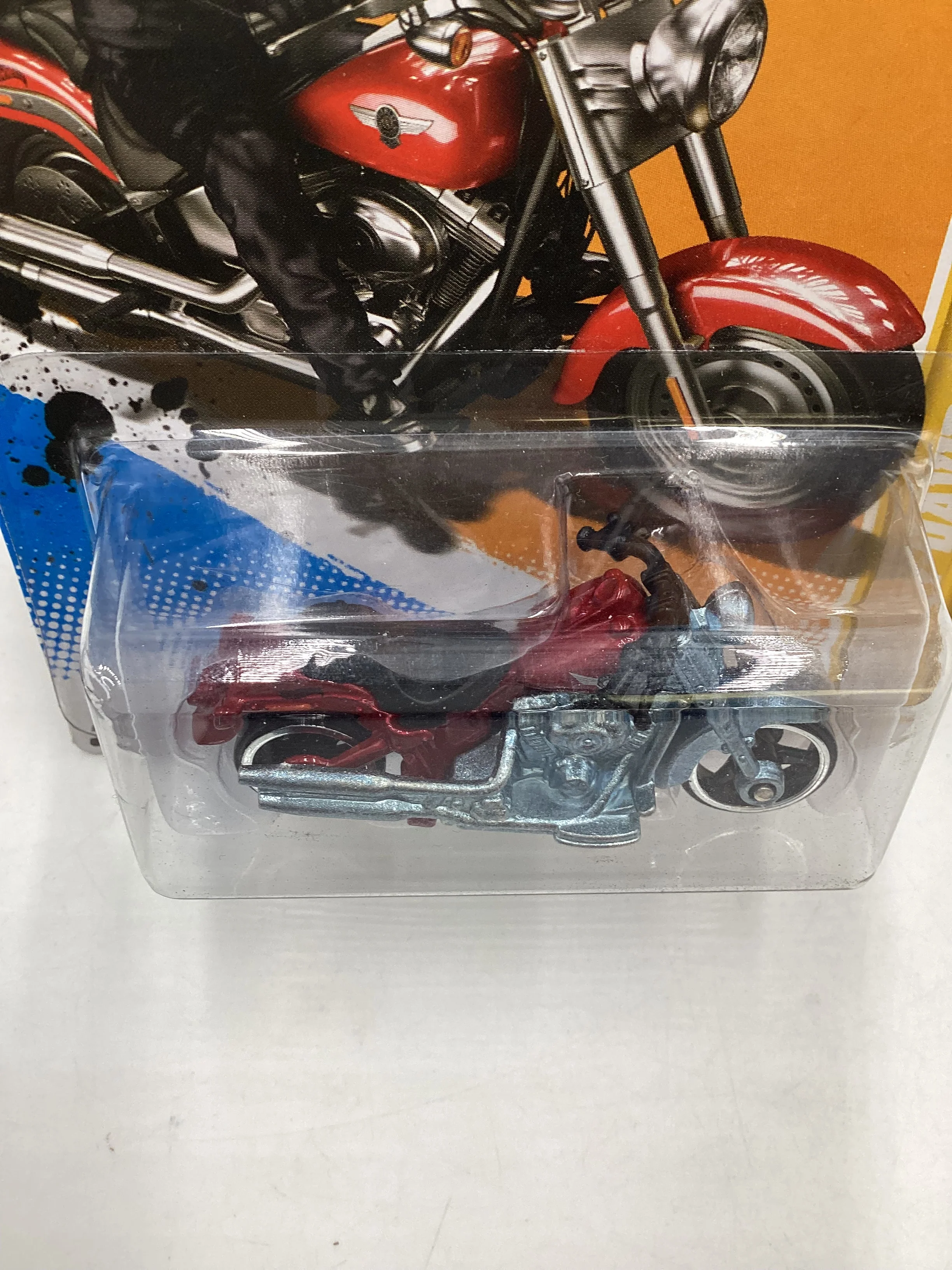 2012 Hot wheels New Models #30 Harley Davidson Fat Boy 53D - Image 6