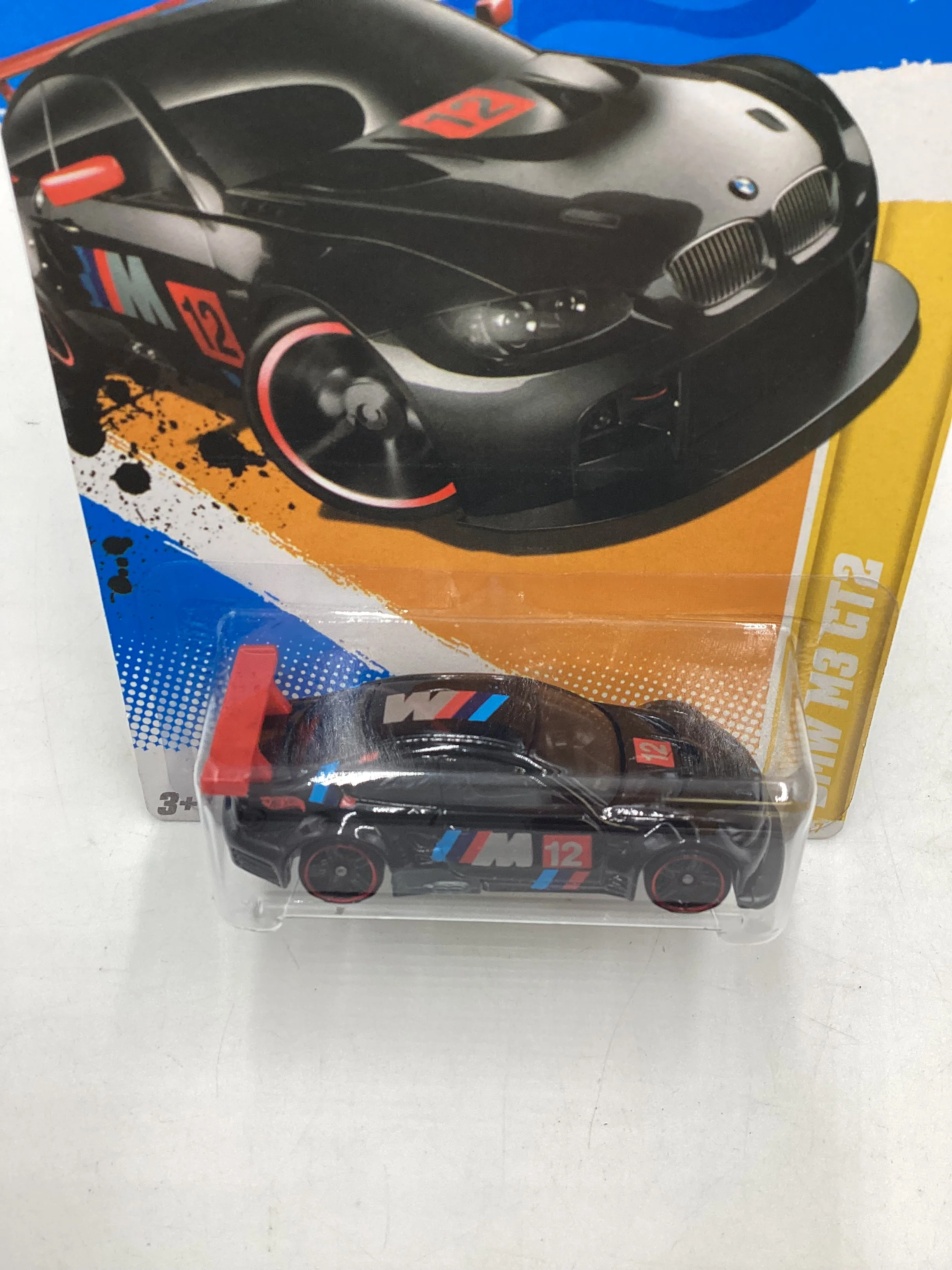 2012 Hot Wheels New Models #5 BMW M3 GT2 Black - Image 6