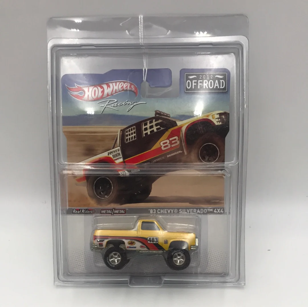 2012 hot wheels racing 2012 OffRoad 83 Chevy Silverado 4x4 W/Protector VHTF - Image 8