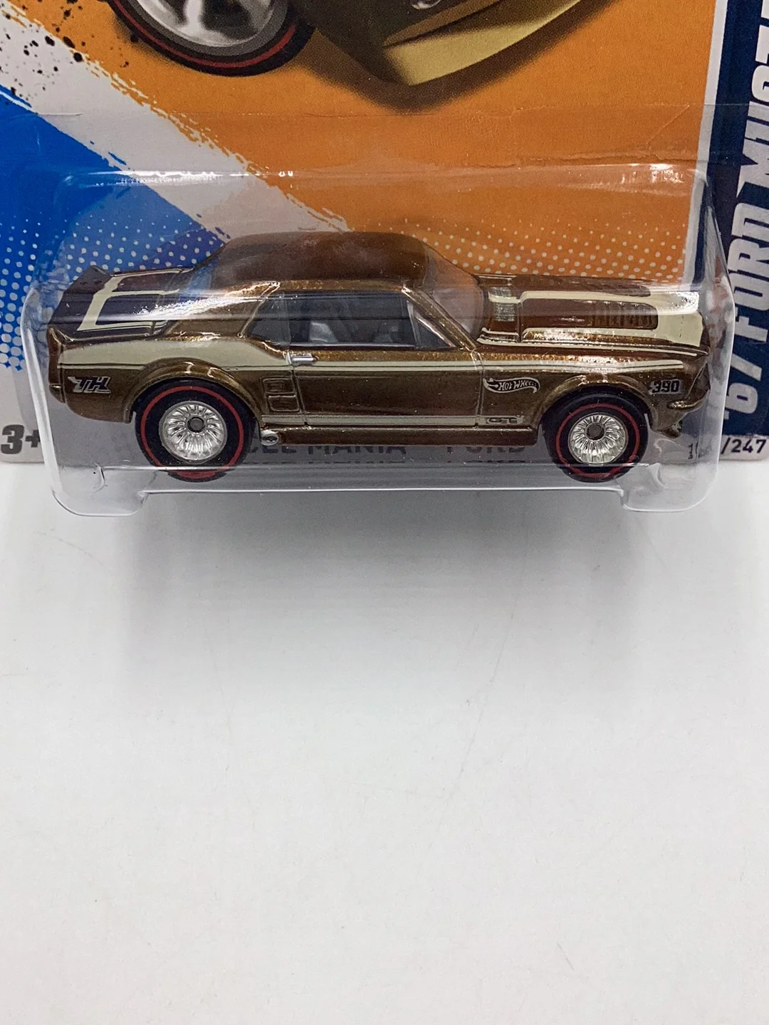 2012 hot wheels super treasure hunt #116 67 Ford Mustang Coupe - Image 2