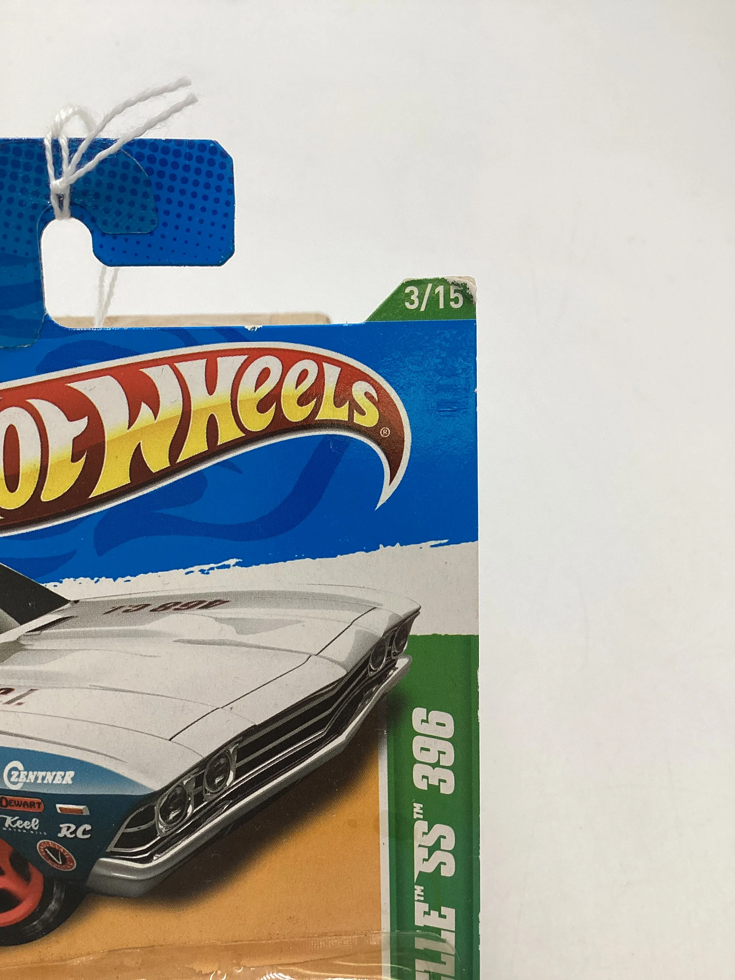 2012 Hot Wheels Treasure Hunt #53 70 Chevelle SS 396 (Bad Card) - Image 8