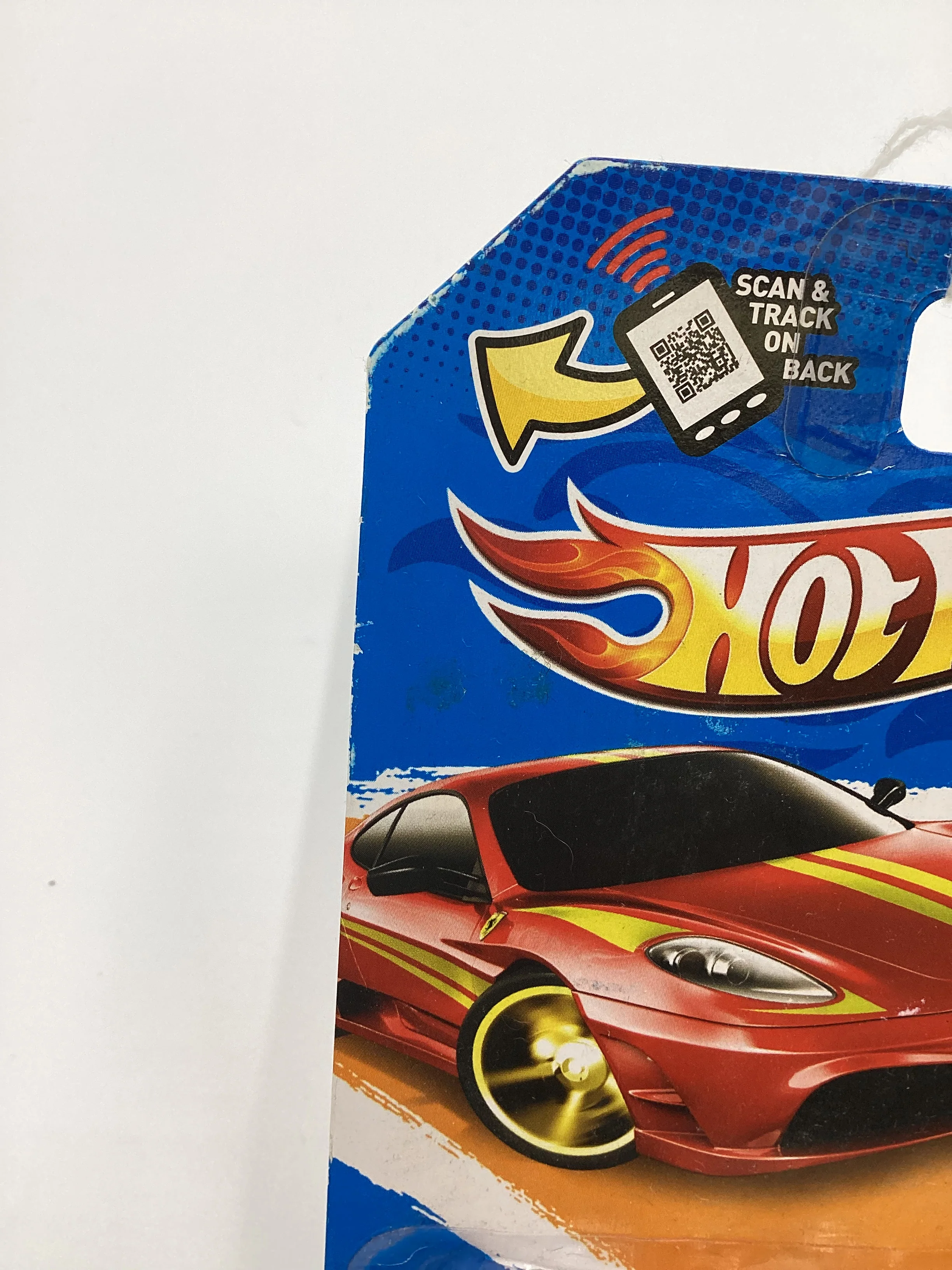 2012 Hot Wheels Treasure Hunt #59 Ferrari 430 Scuderia Red Card not Perfect 273A - Image 7
