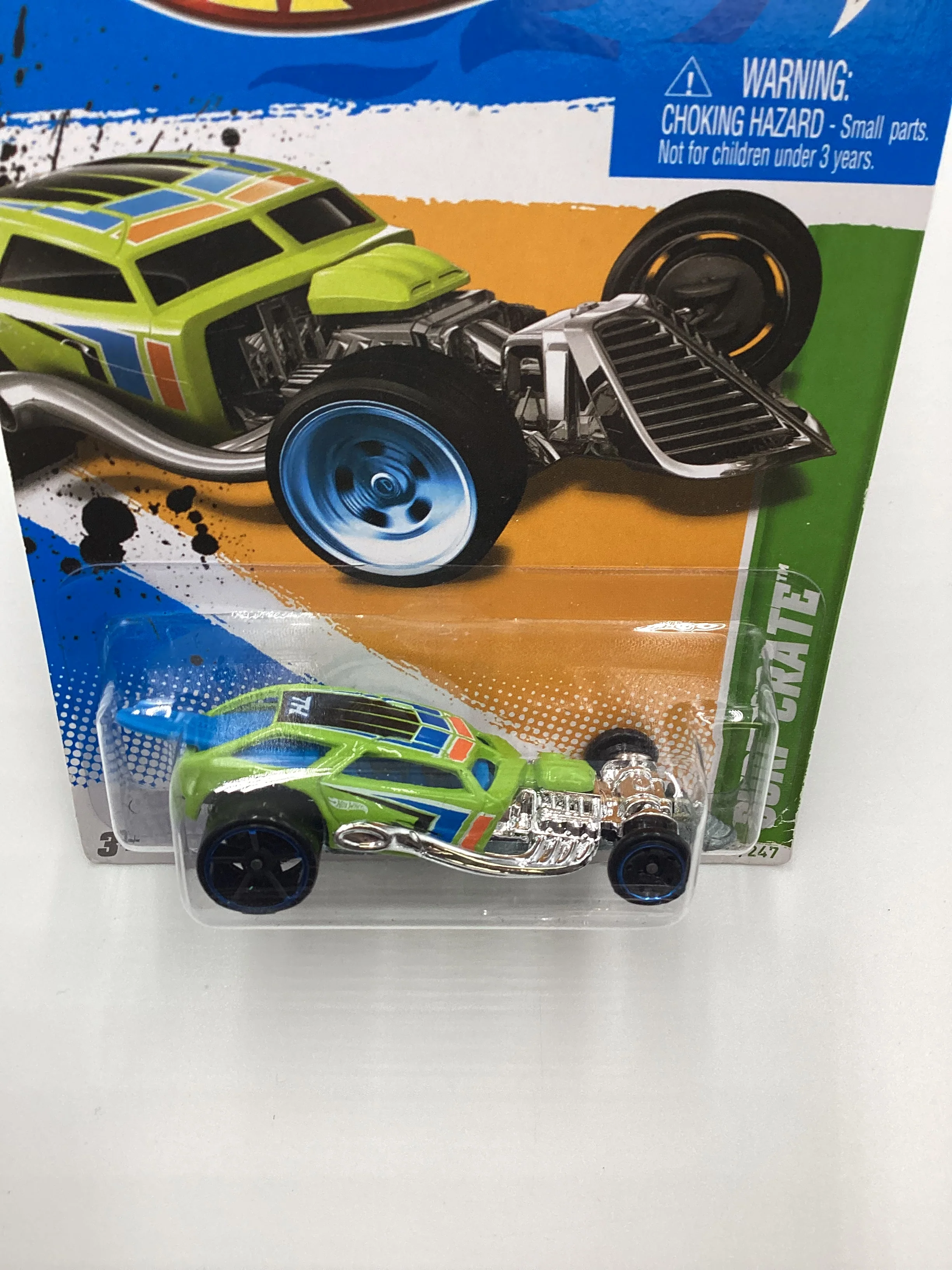 2012 Hot Wheels Treasure Hunt #63 Surf Crate - Image 6