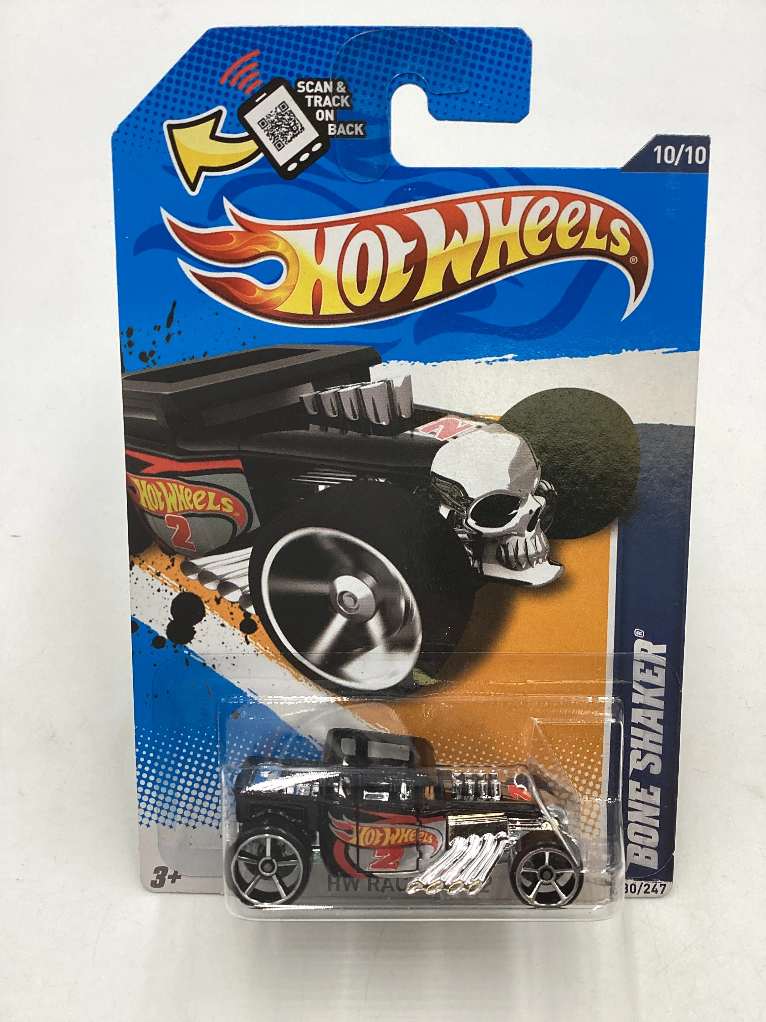 2012 HW Racing #180 Bone Shaker Black with protector - Image 2