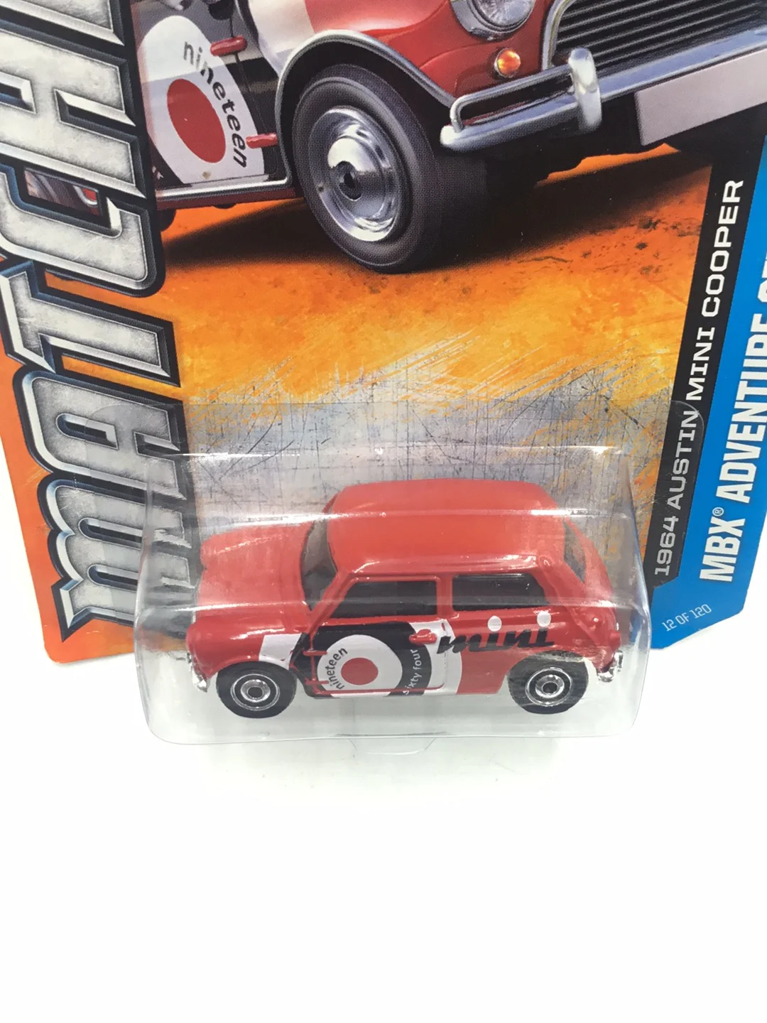 2012 matchbox #12 1964 Austin mini Cooper - Image 5