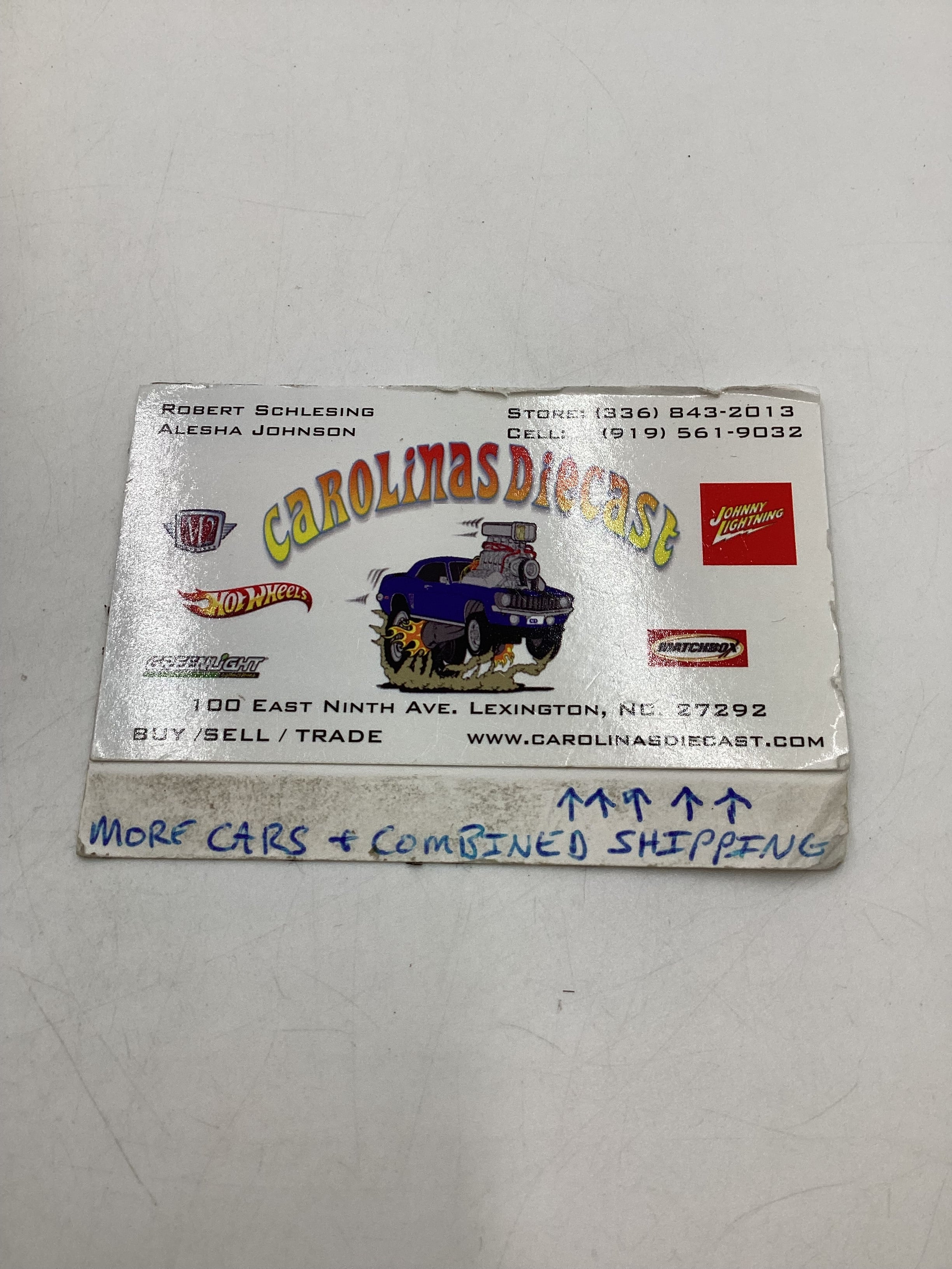 2013 Hot Wheels #101 Treasure Hunt Prototype H-24 Blue 274B - Image 8