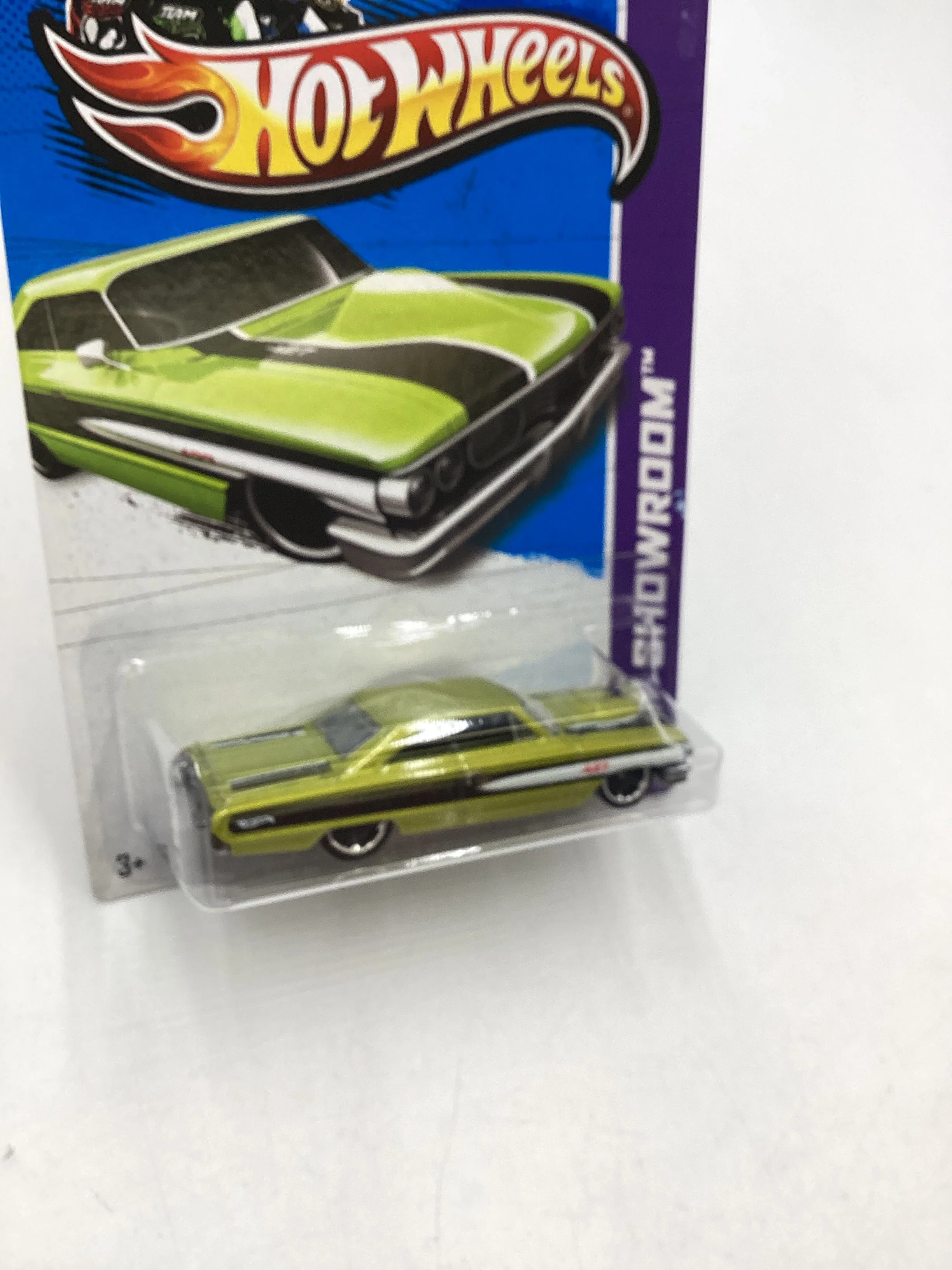 2013 Hot Wheels Kmart Exclusive #113 Custom 64 Galaxie 500 Green 237A - Image 5