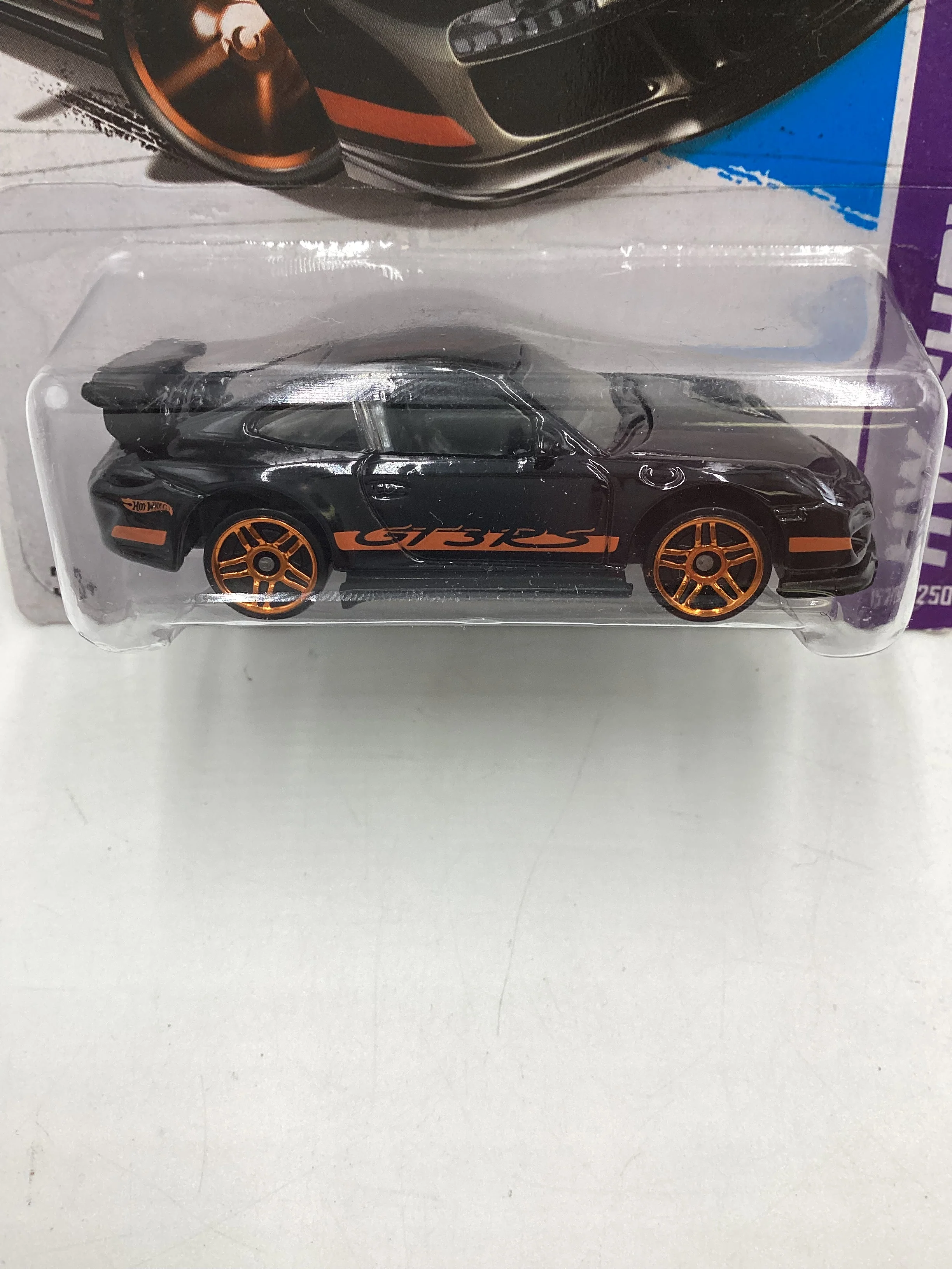 2013 Hot Wheels #157 Porsche 911 GT3 RS 98D - Image 3