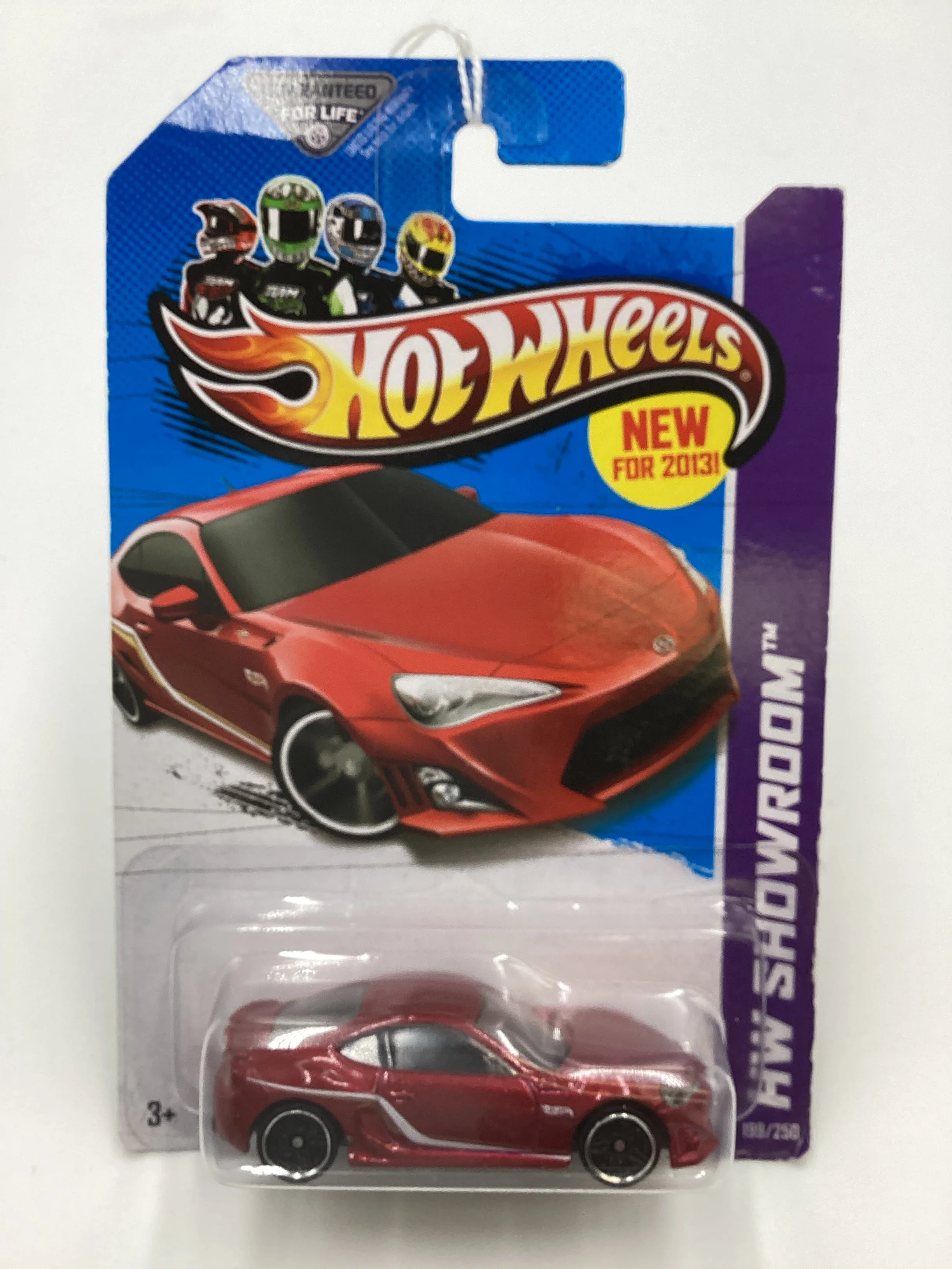 2013 Hot Wheels #199 Scion FR-S Red - Image 2