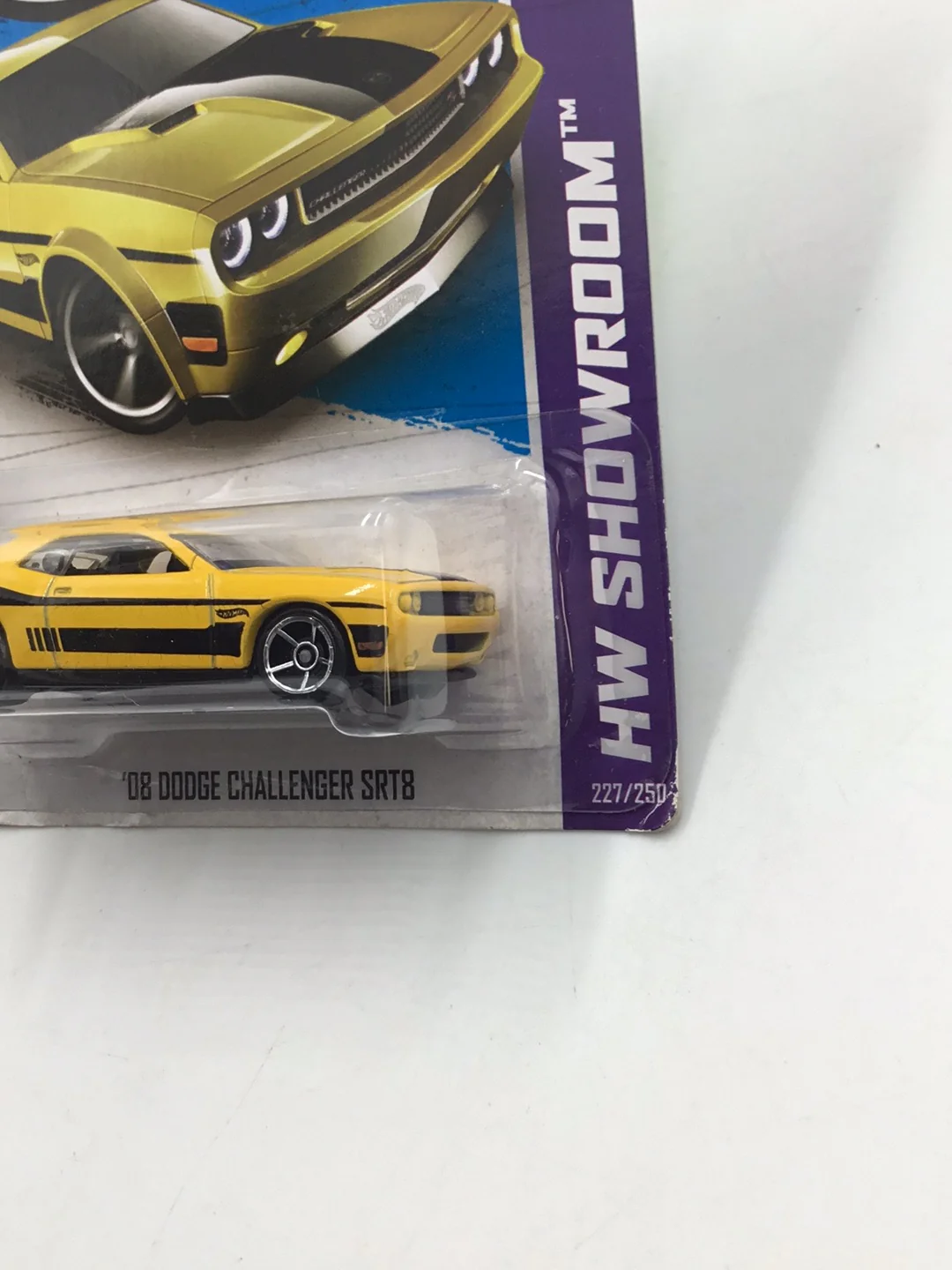 2013 Hot wheels #227 2008 Dodge Challenger SRT8 S1 - Image 4