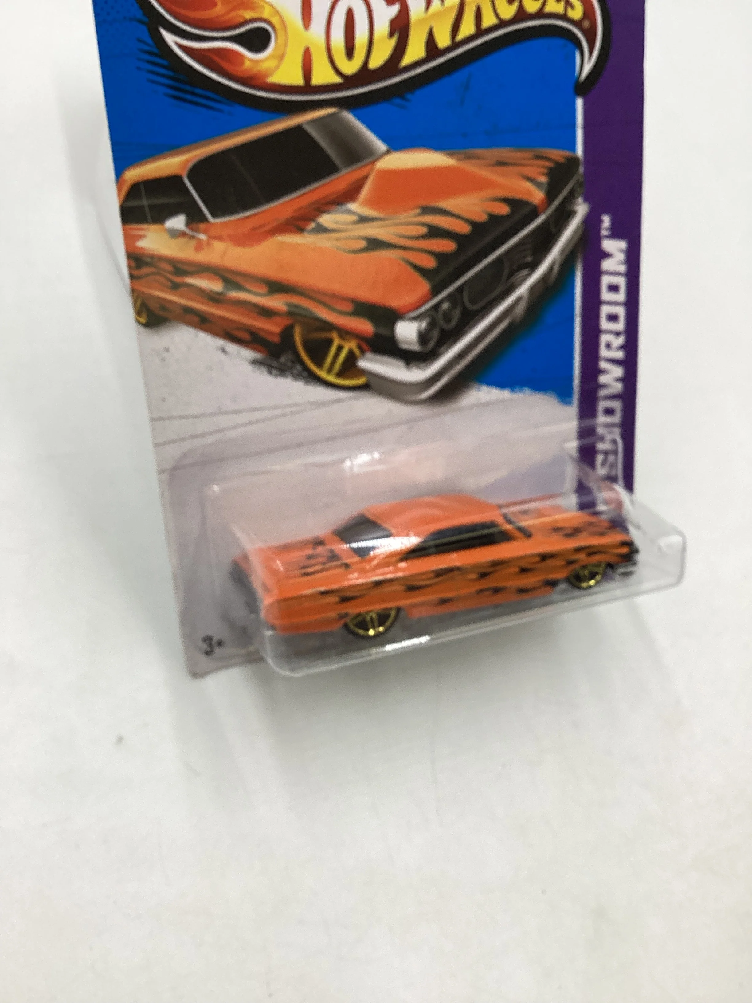 2013 Hot Wheels #218 Custom 64 Galaxie 500 Orange 30G - Image 5