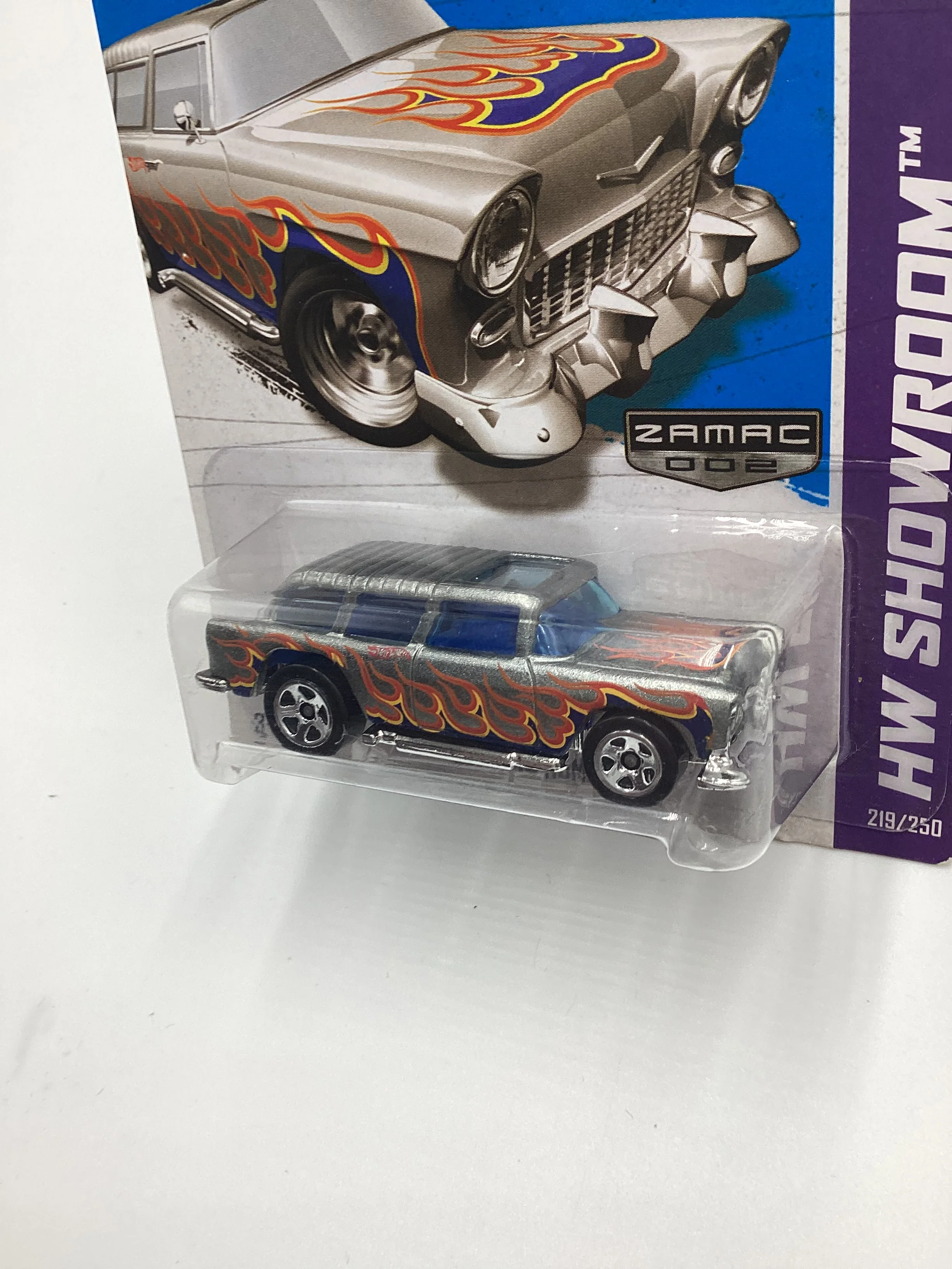 2013 Hot Wheels #219 Classic Nomad Zamac 002 144i - Image 4