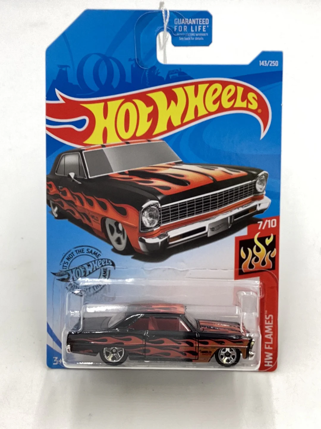 2019 Hot wheels #143 66 Chevy Nova 13H - Image 2